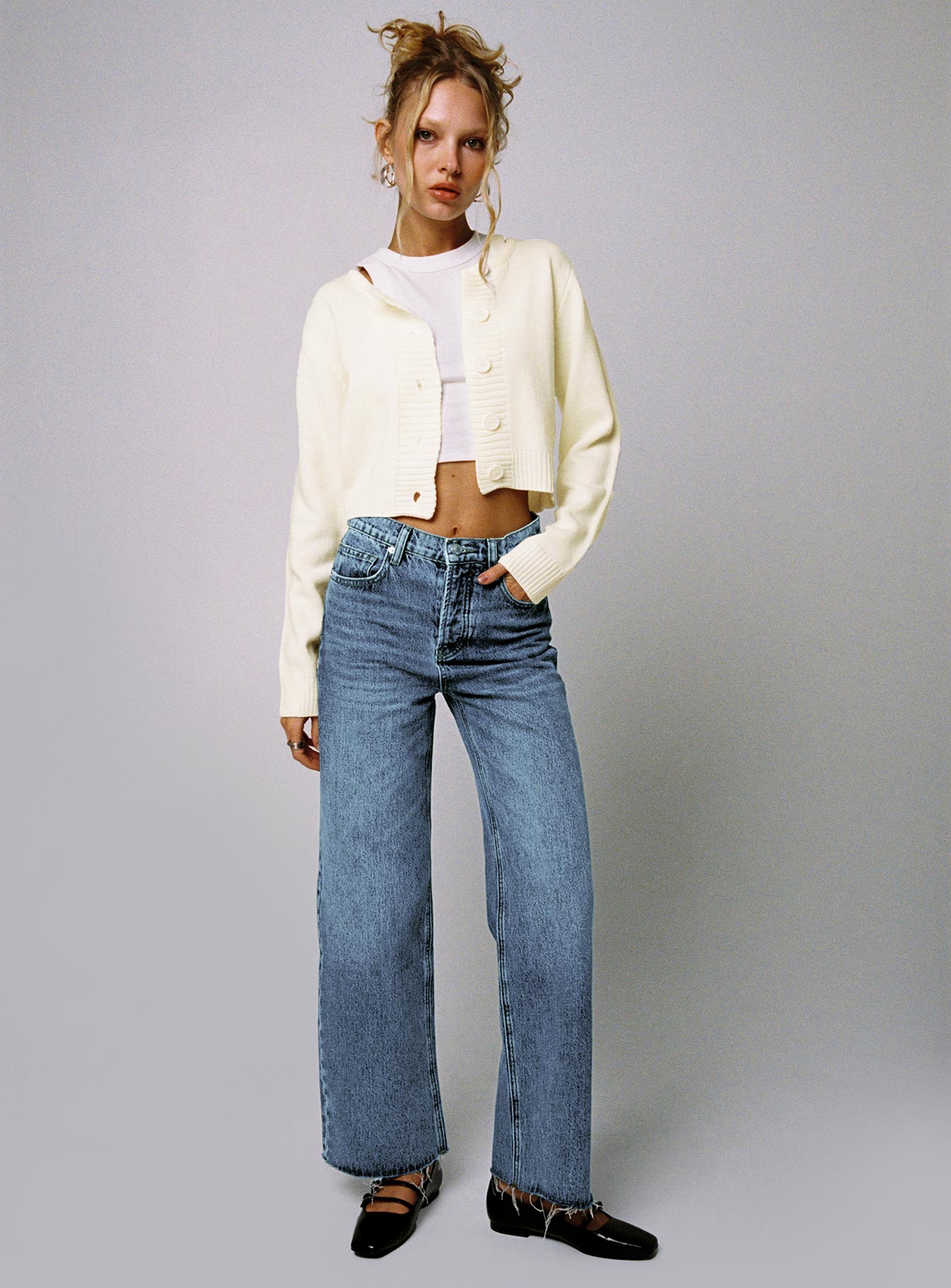 Collase Knit Sweater Cream-Vipp Girl