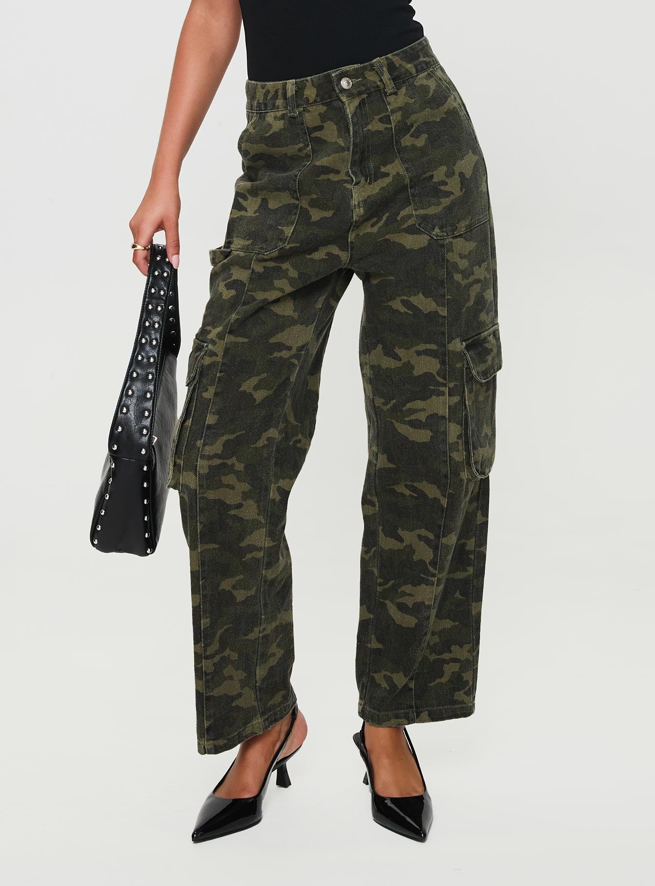 Bodhi Utility Cargo Pants Camo-Vipp Girl