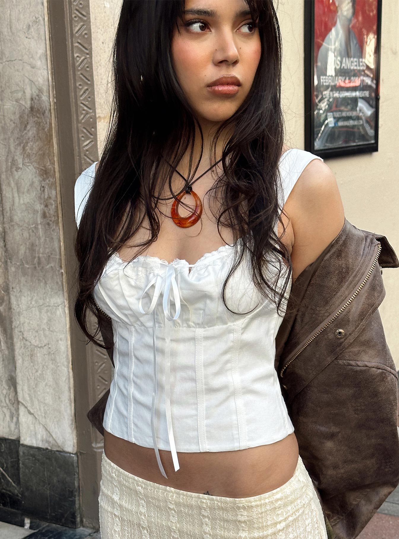 Matao Top White-Vipp Girl