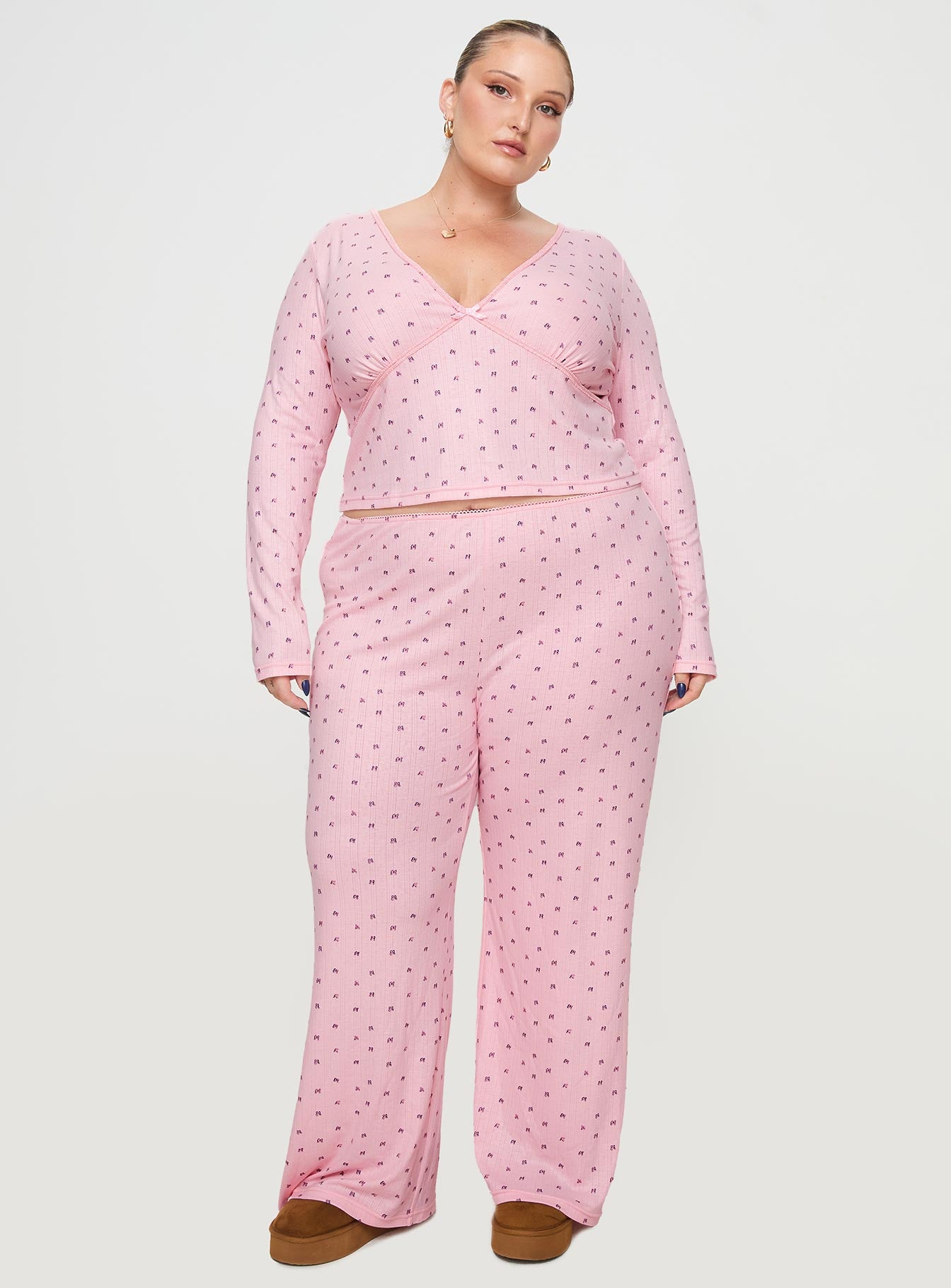 Blueberry Muffin Sleep Set Pink Curve-Vipp Girl