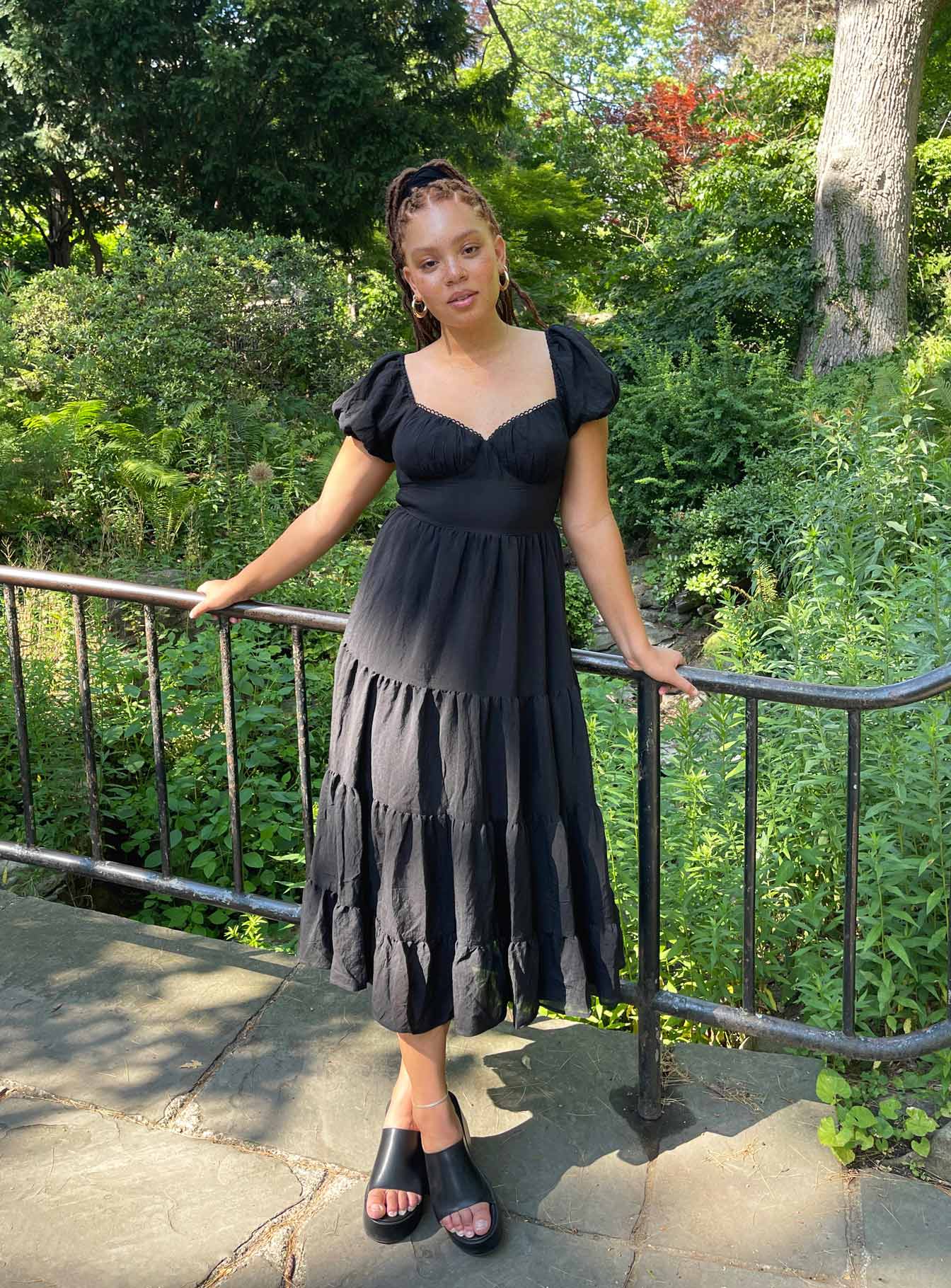 Danny Midi Dress Black-Vipp Girl