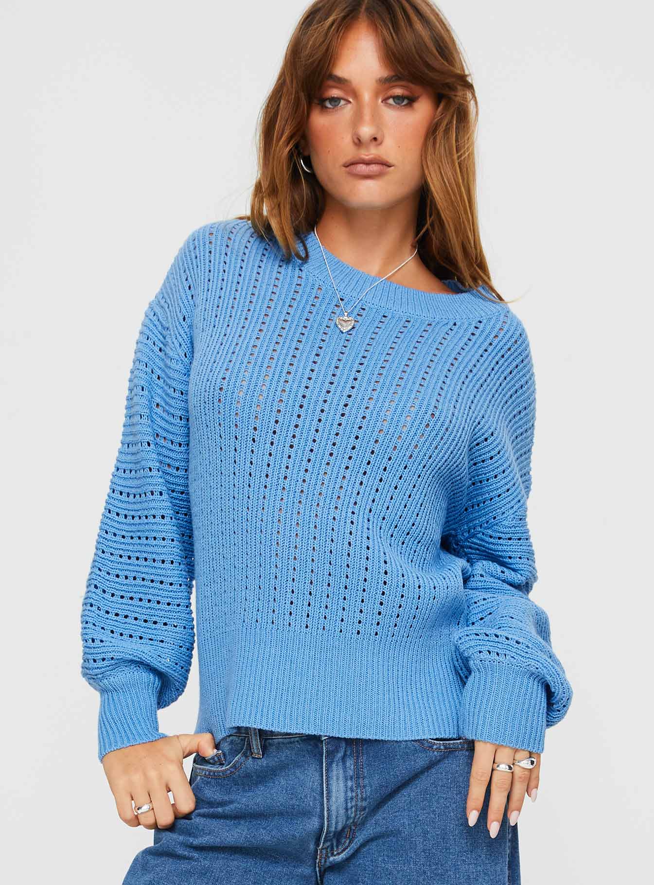 Peachyo Sweater Blue-Vipp Girl