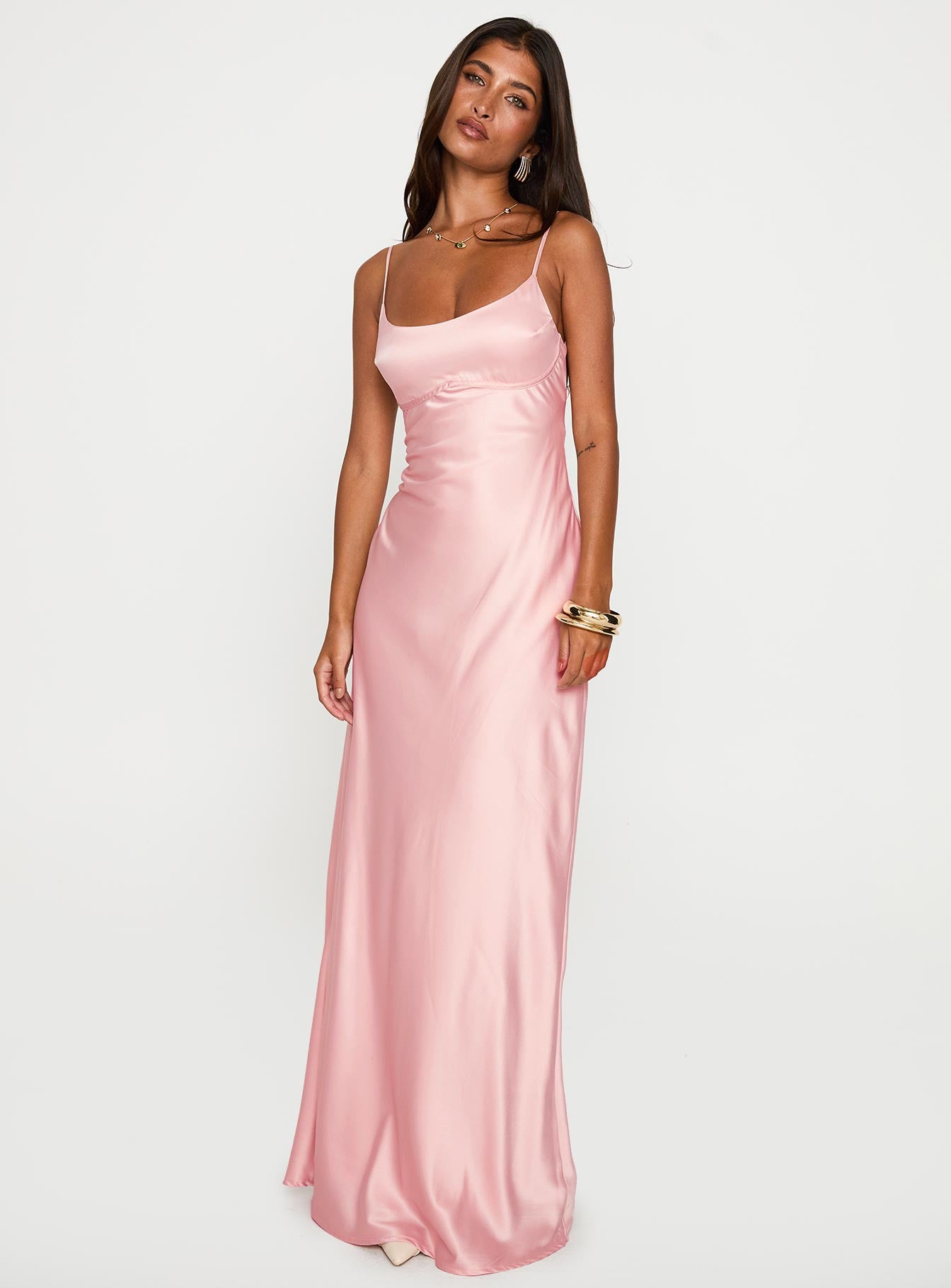 Ravia Maxi Dress Pink-Vipp Girl