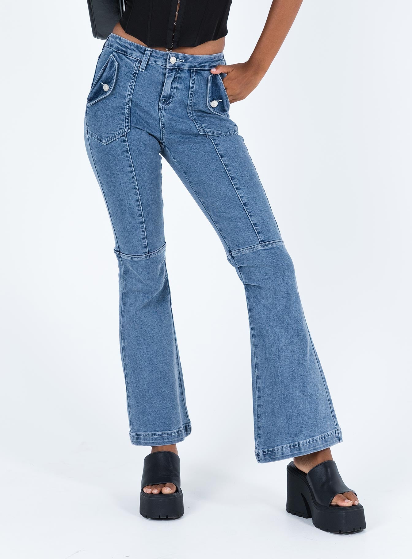 Formont Jeans Mid Wash Denim-Vipp Girl