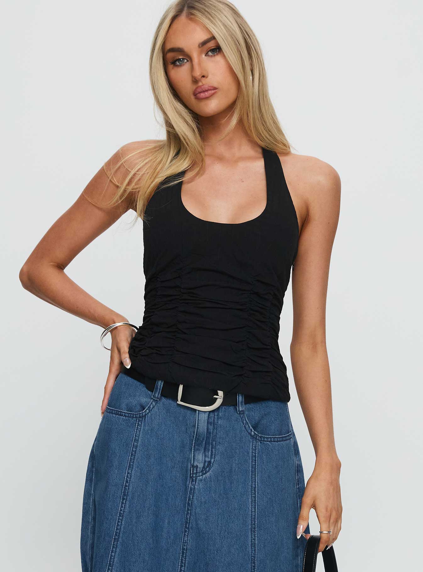 Nataliya Halter Top Black-Vipp Girl