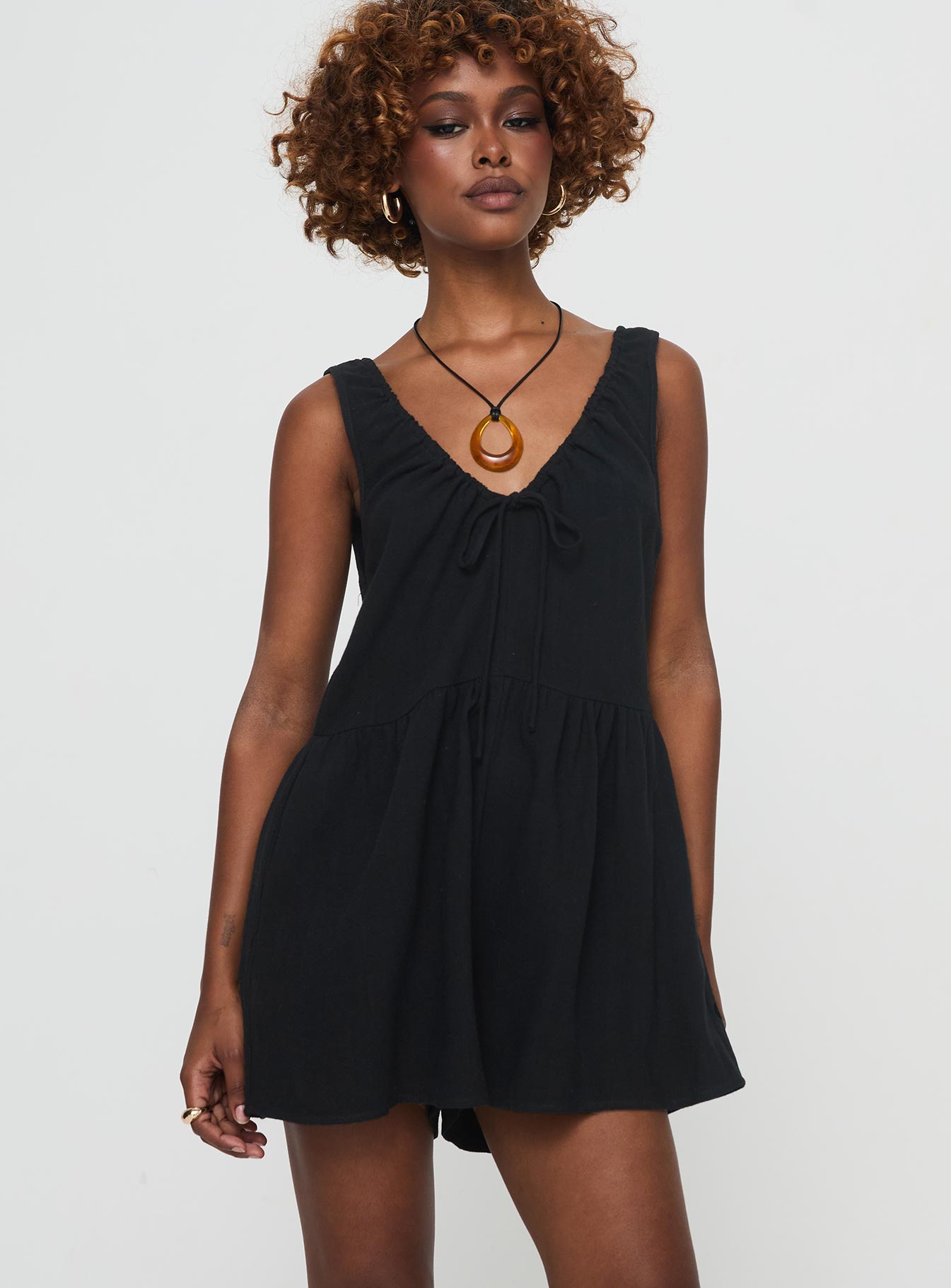 Mackellar Romper Black-Vipp Girl