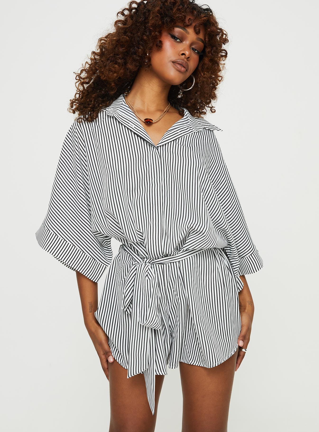 Patron Romper Black-Vipp Girl