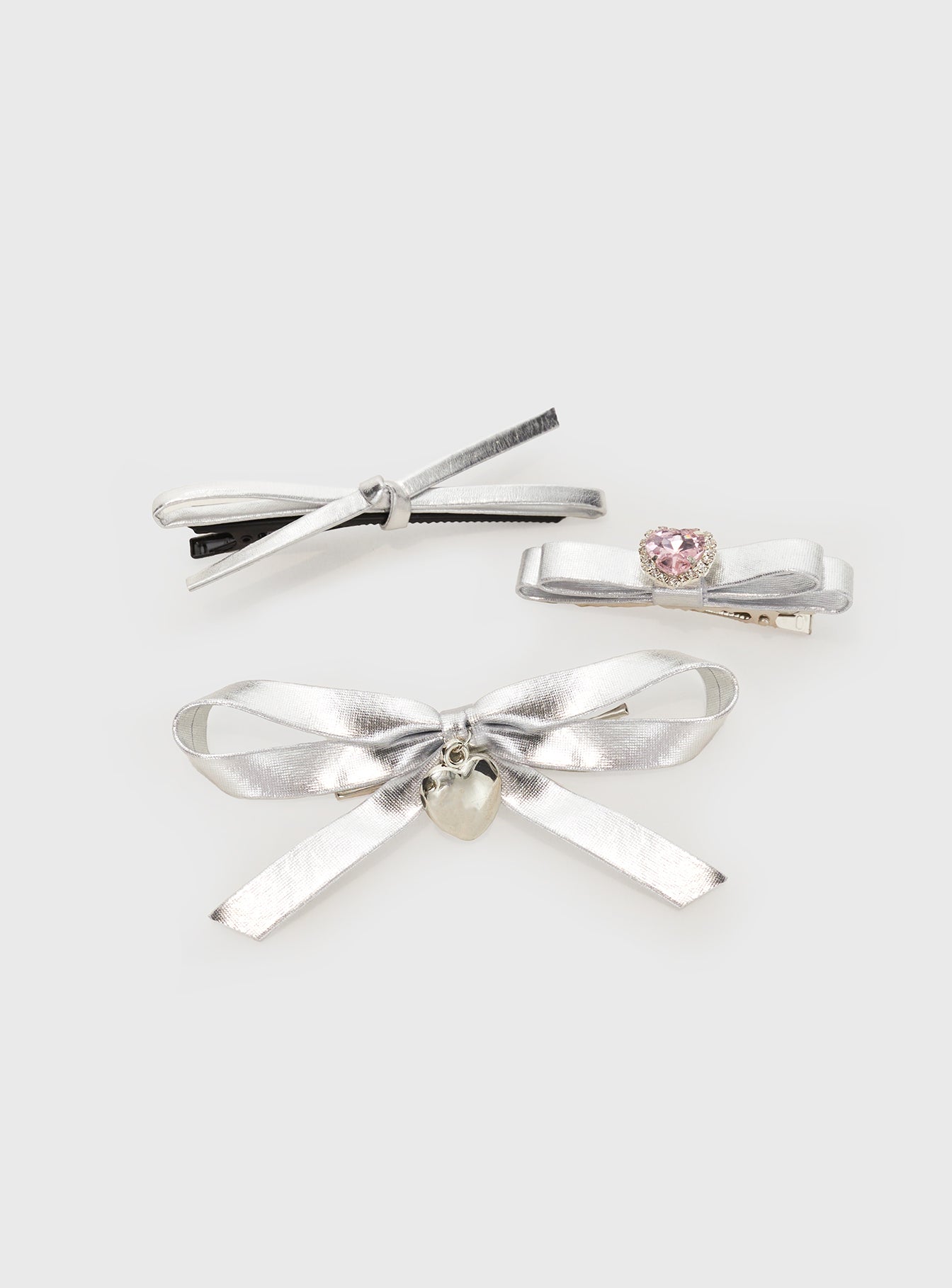 Mich Hair Clip Pack Silver-Vipp Girl