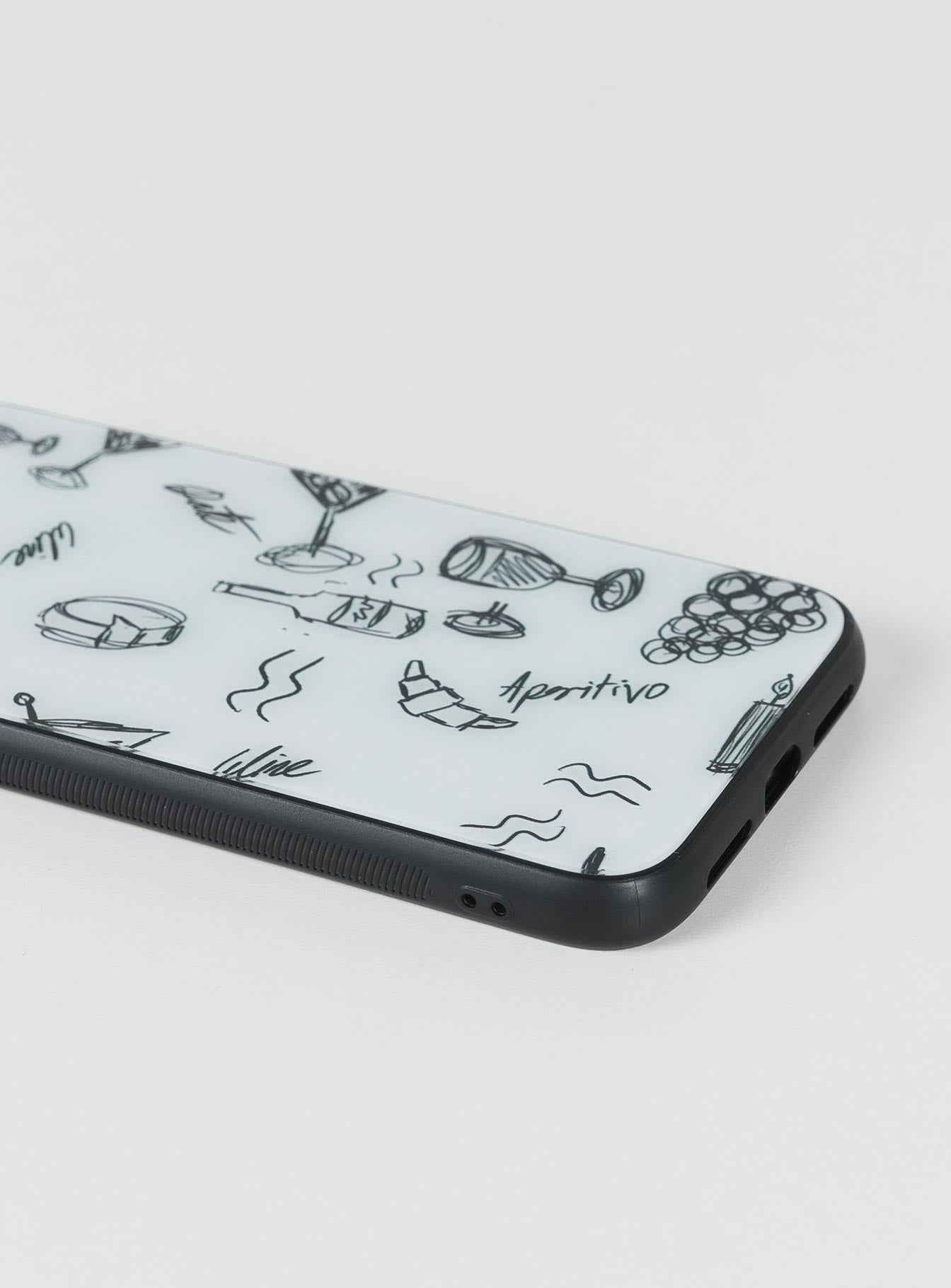 Picnic iPhone Case Black / White-Vipp Girl