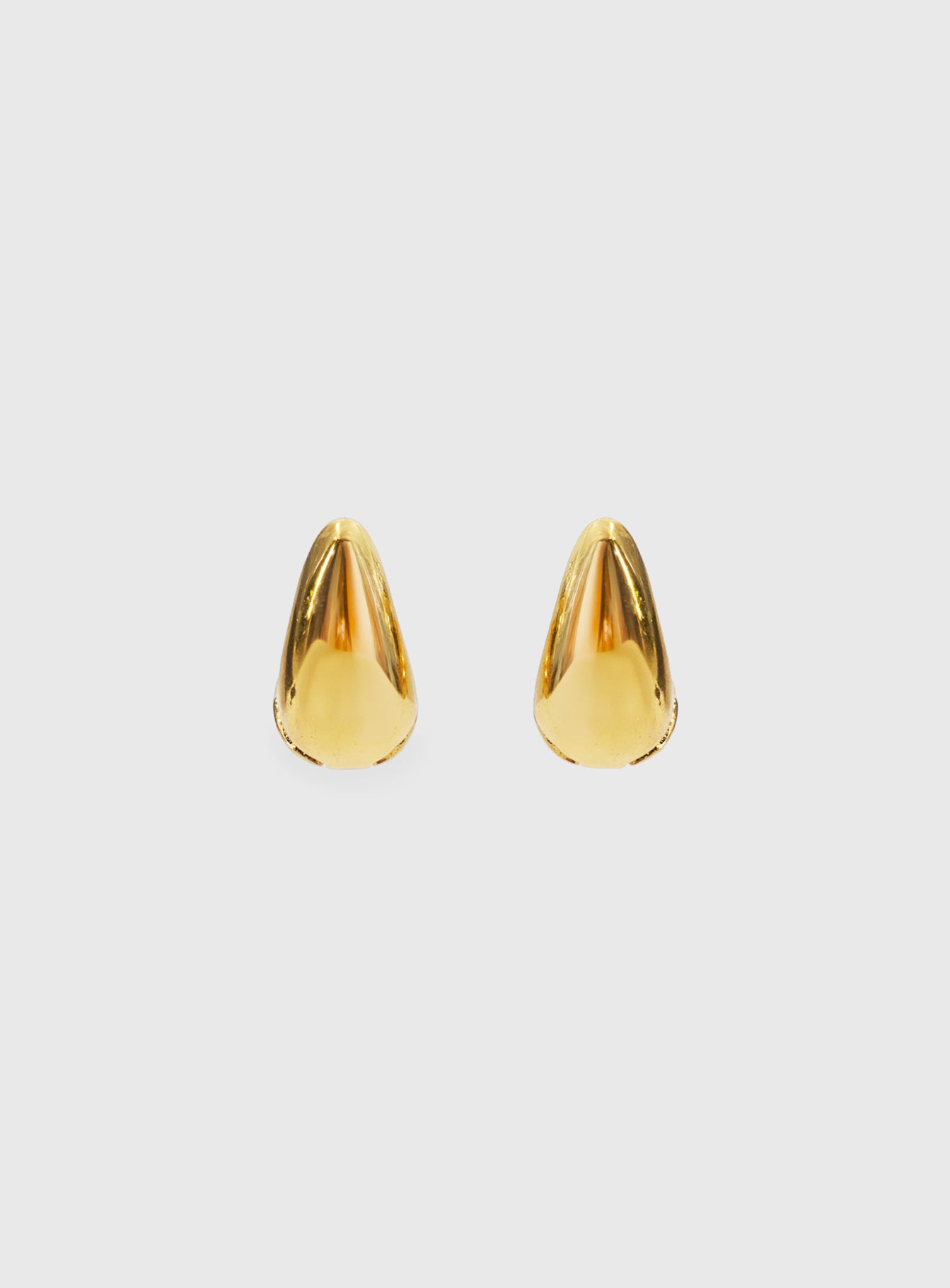 Dahna Diamante Detail Earrings Gold-Vipp Girl