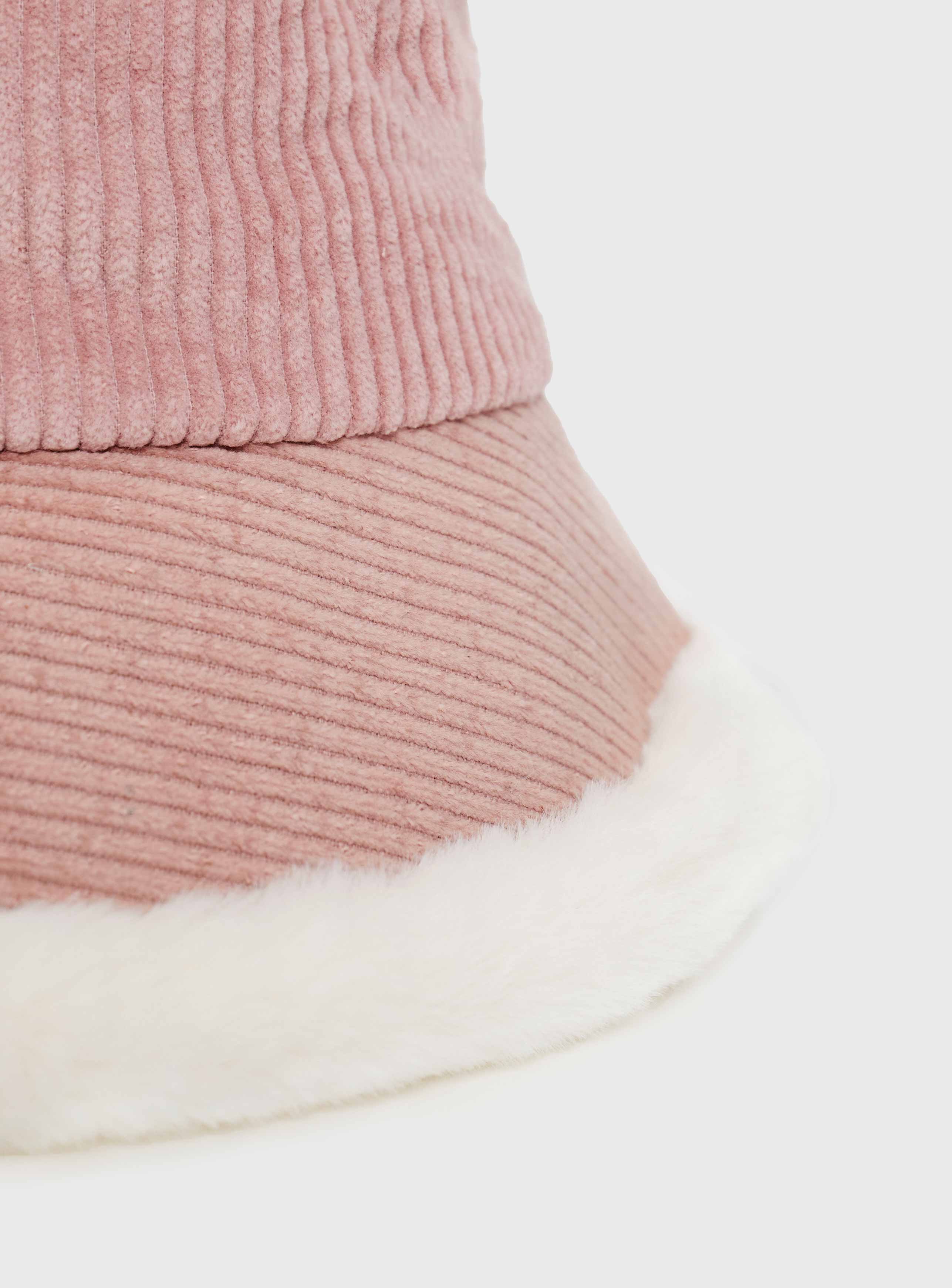 Magee Corduroy Hat Pink-Vipp Girl