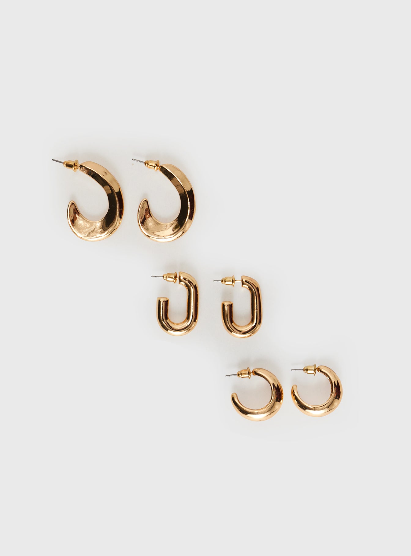 Dalena Earring Pack Gold-Vipp Girl
