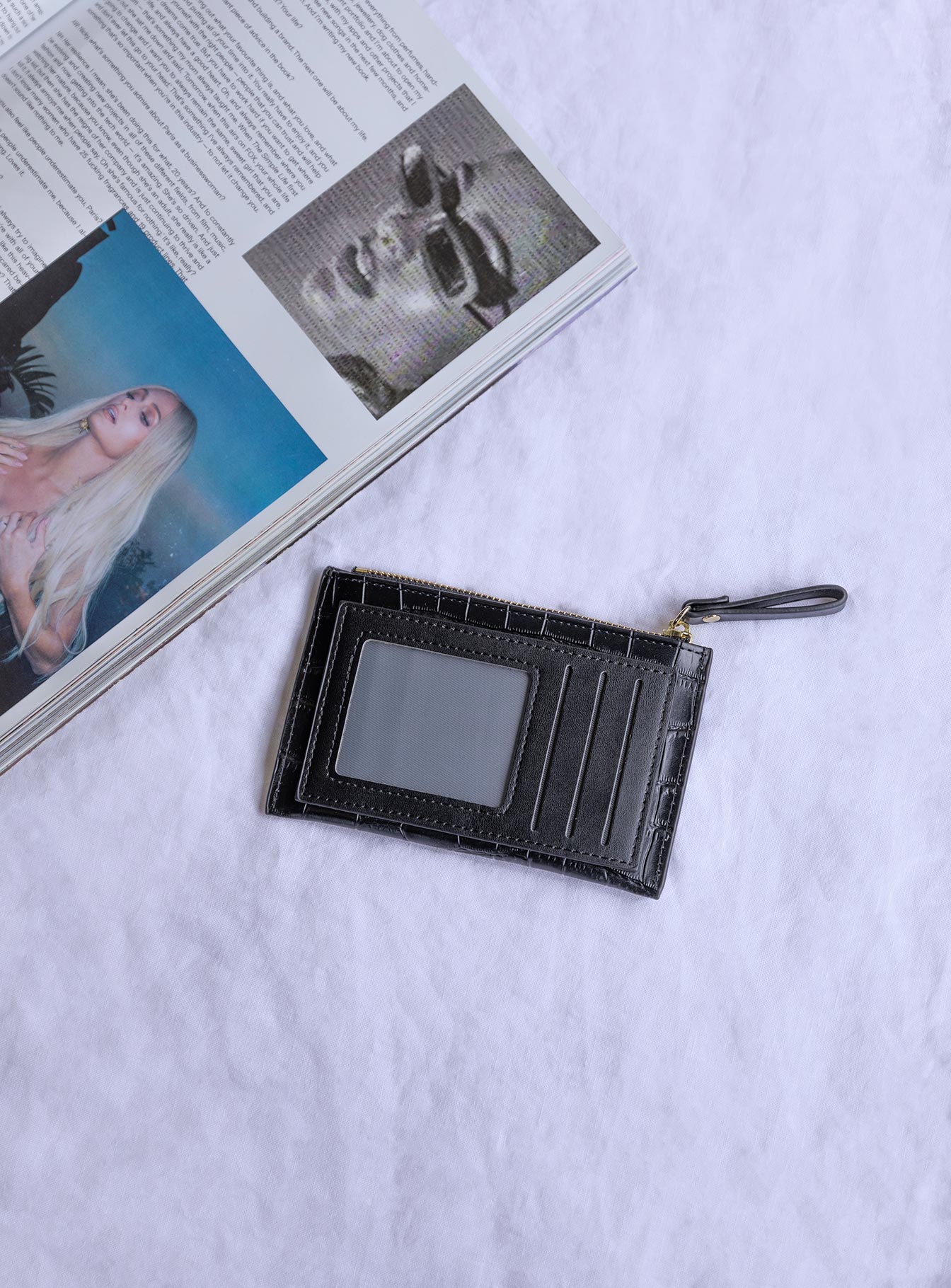 Keeping Track Wallet Black-Vipp Girl