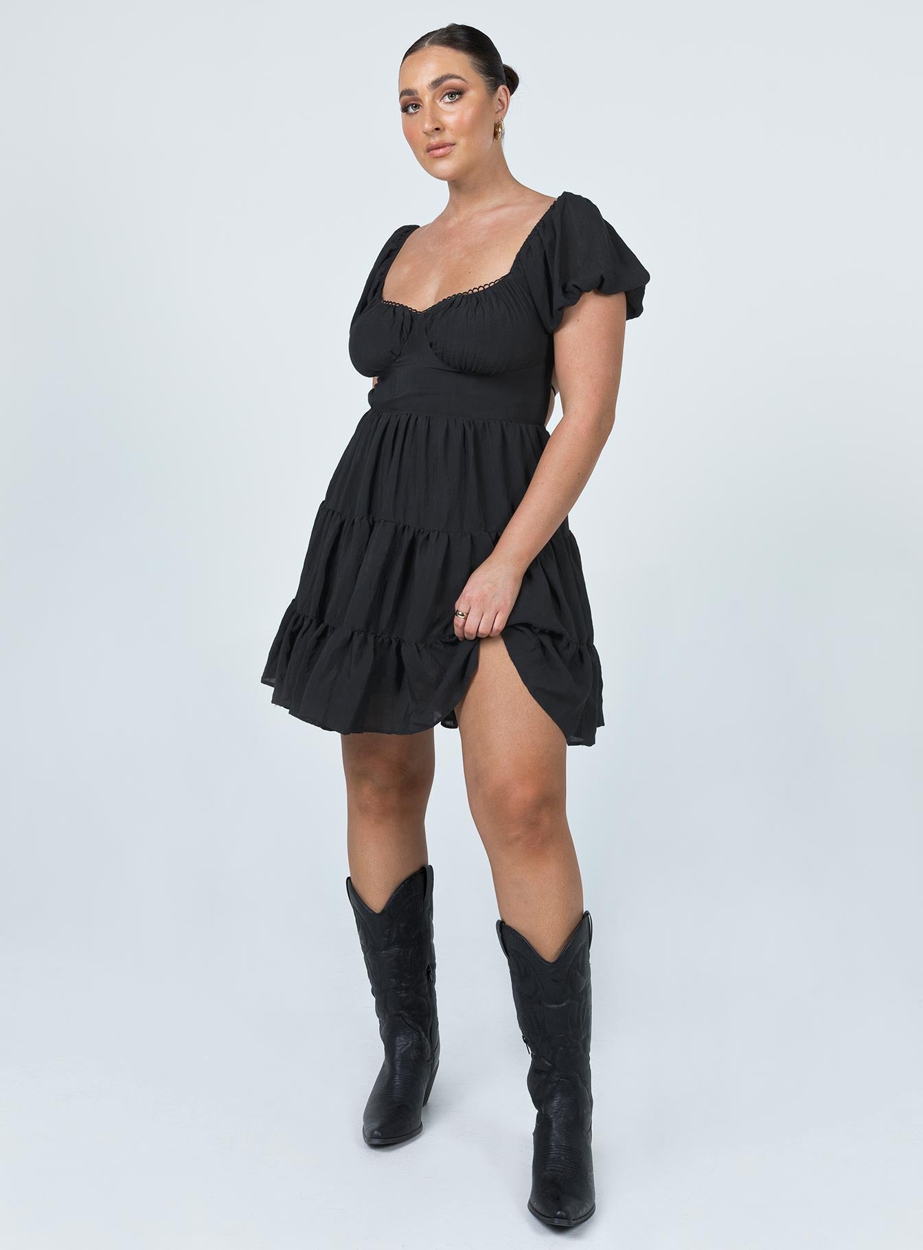Danny Mini Dress Black-Vipp Girl
