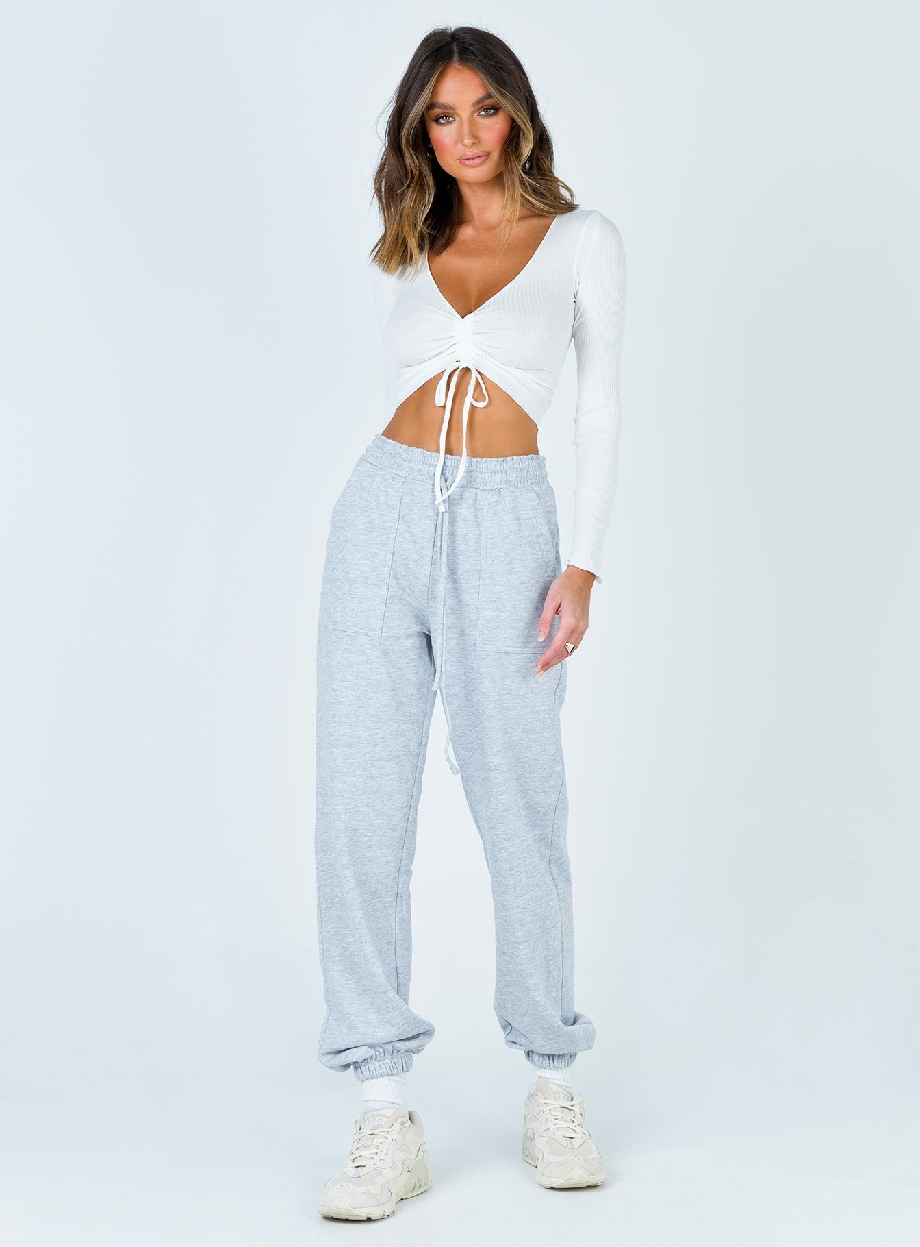 Pinch Me Top White-Vipp Girl