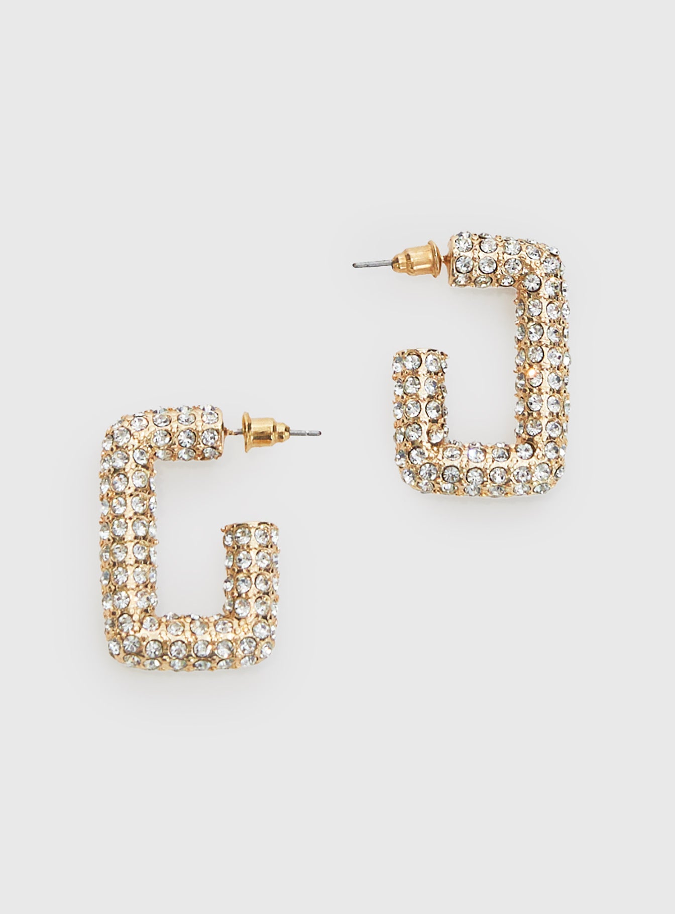 Diamonds Dancing Earrings Gold-Vipp Girl