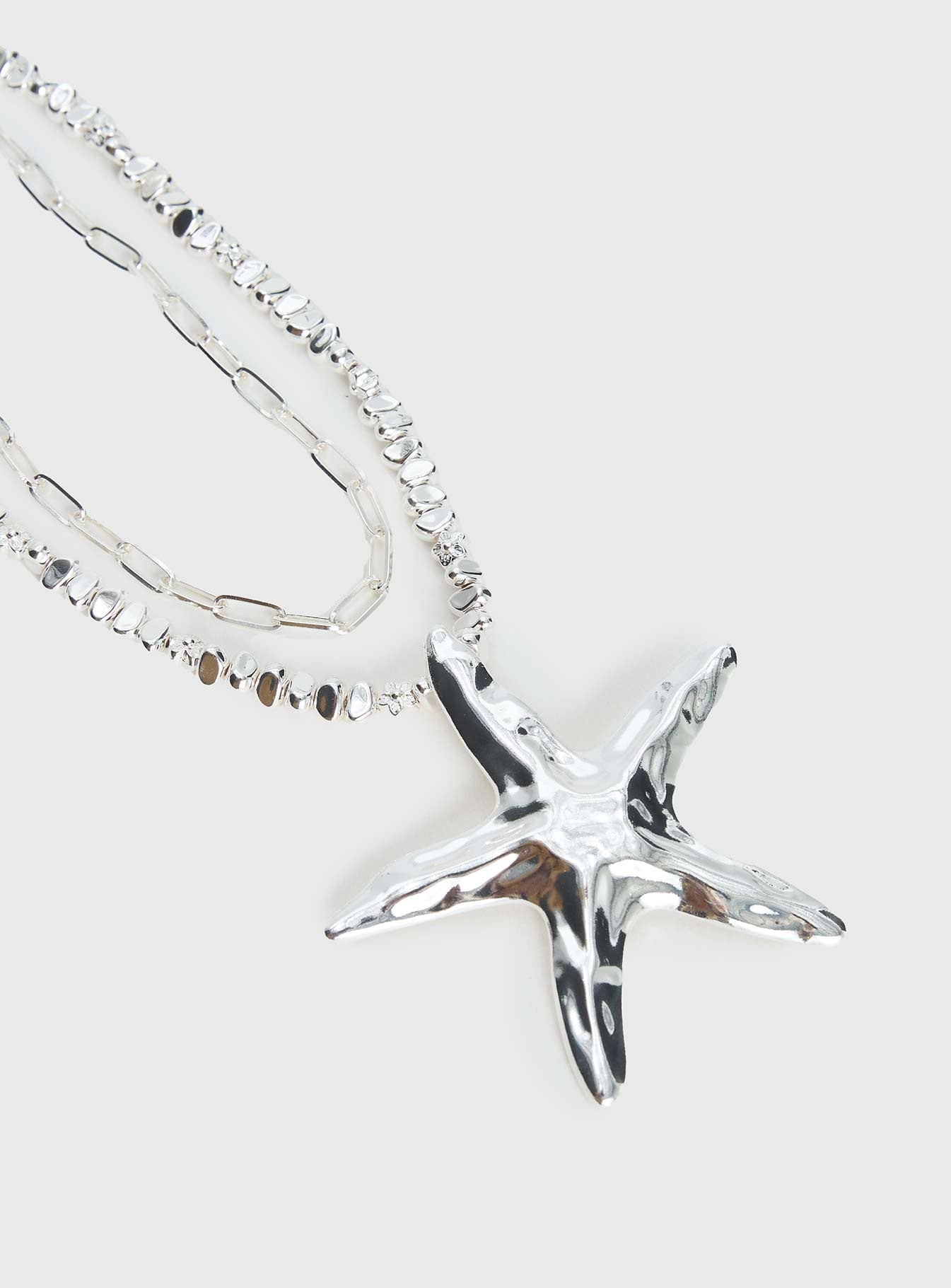 Covey Necklace Set Silver-Vipp Girl