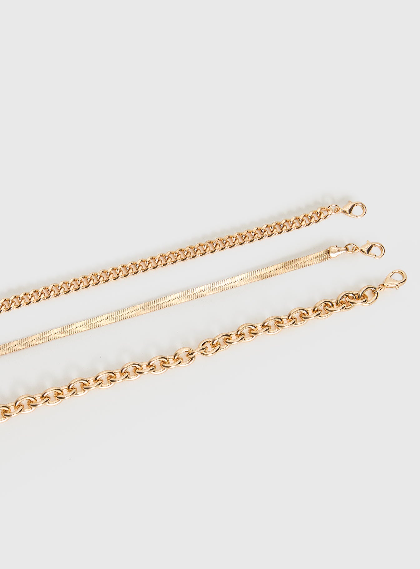 Count My Blessings Bracelet Pack Gold-Vipp Girl