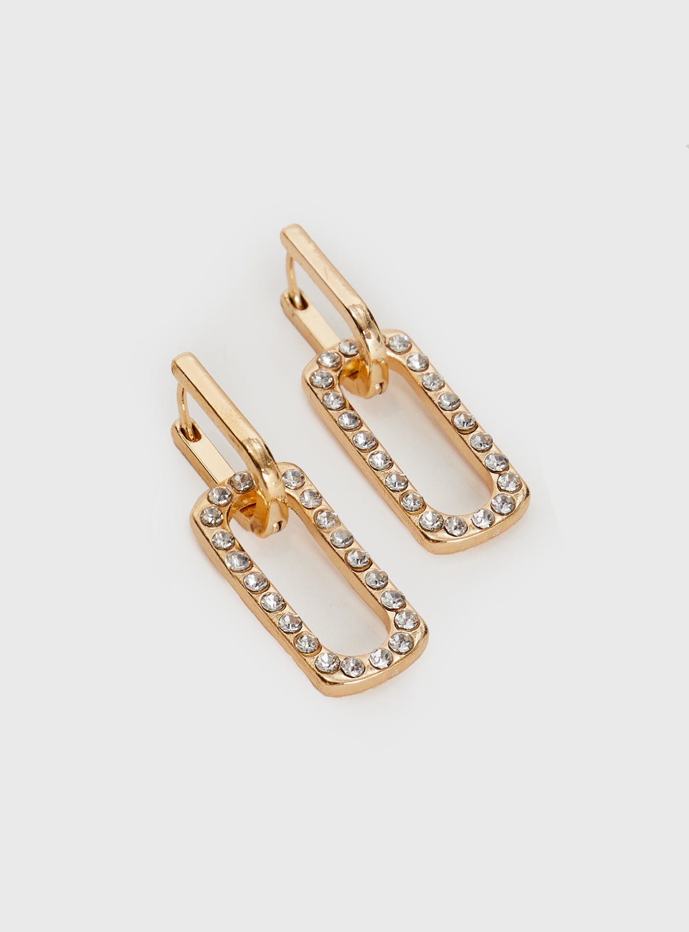 Mercer Sparkle Earrings Gold-Vipp Girl