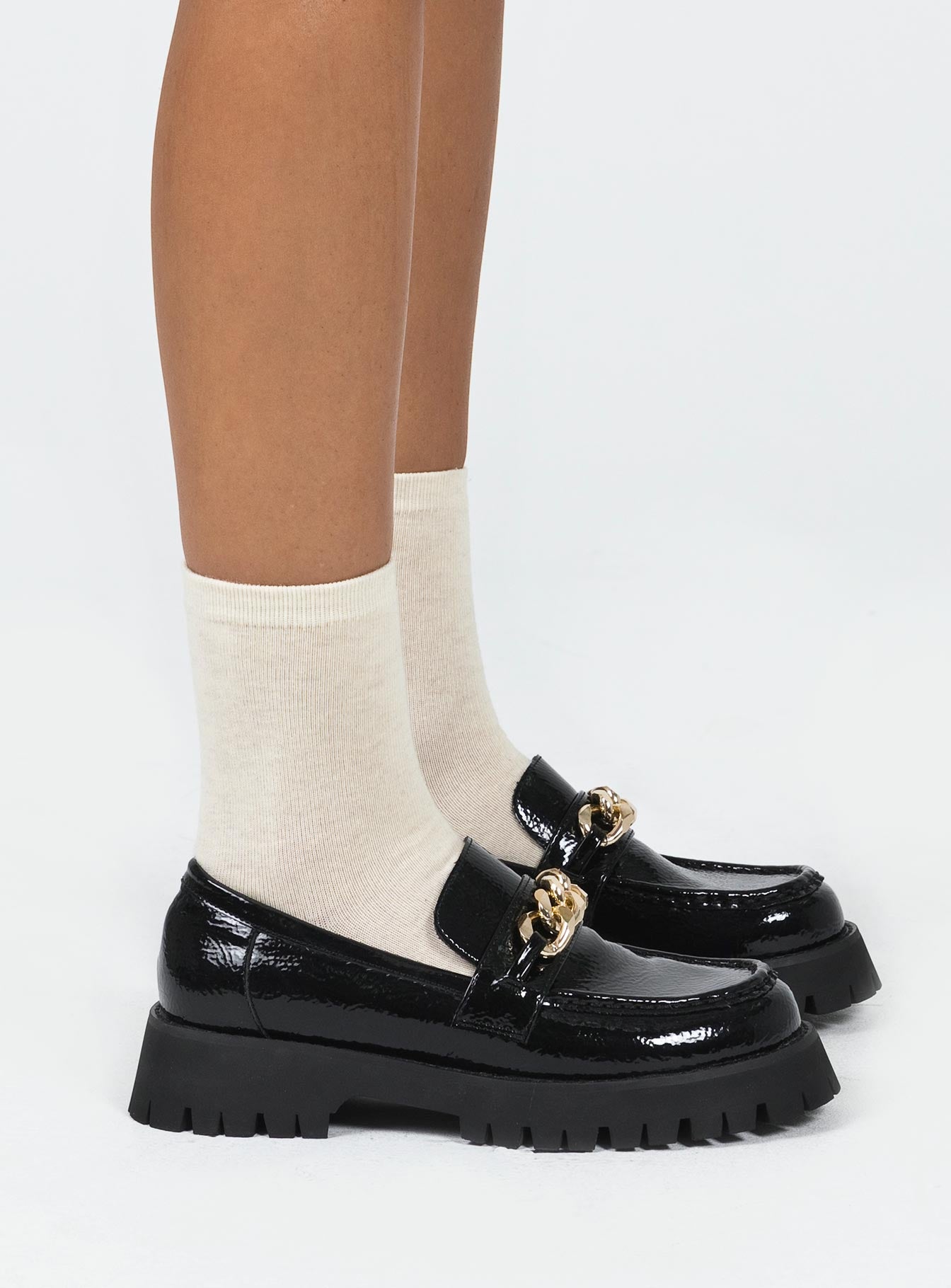 Lucille Loafer Patent Black-Vipp Girl