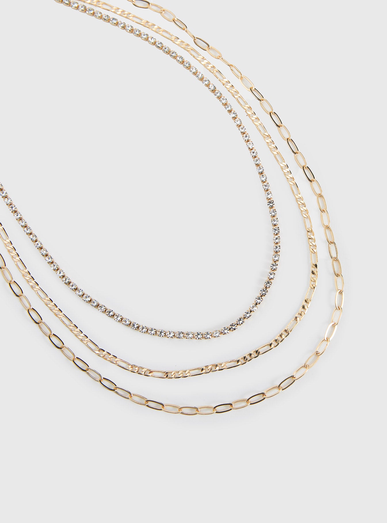 Gleaming Necklace Gold-Vipp Girl