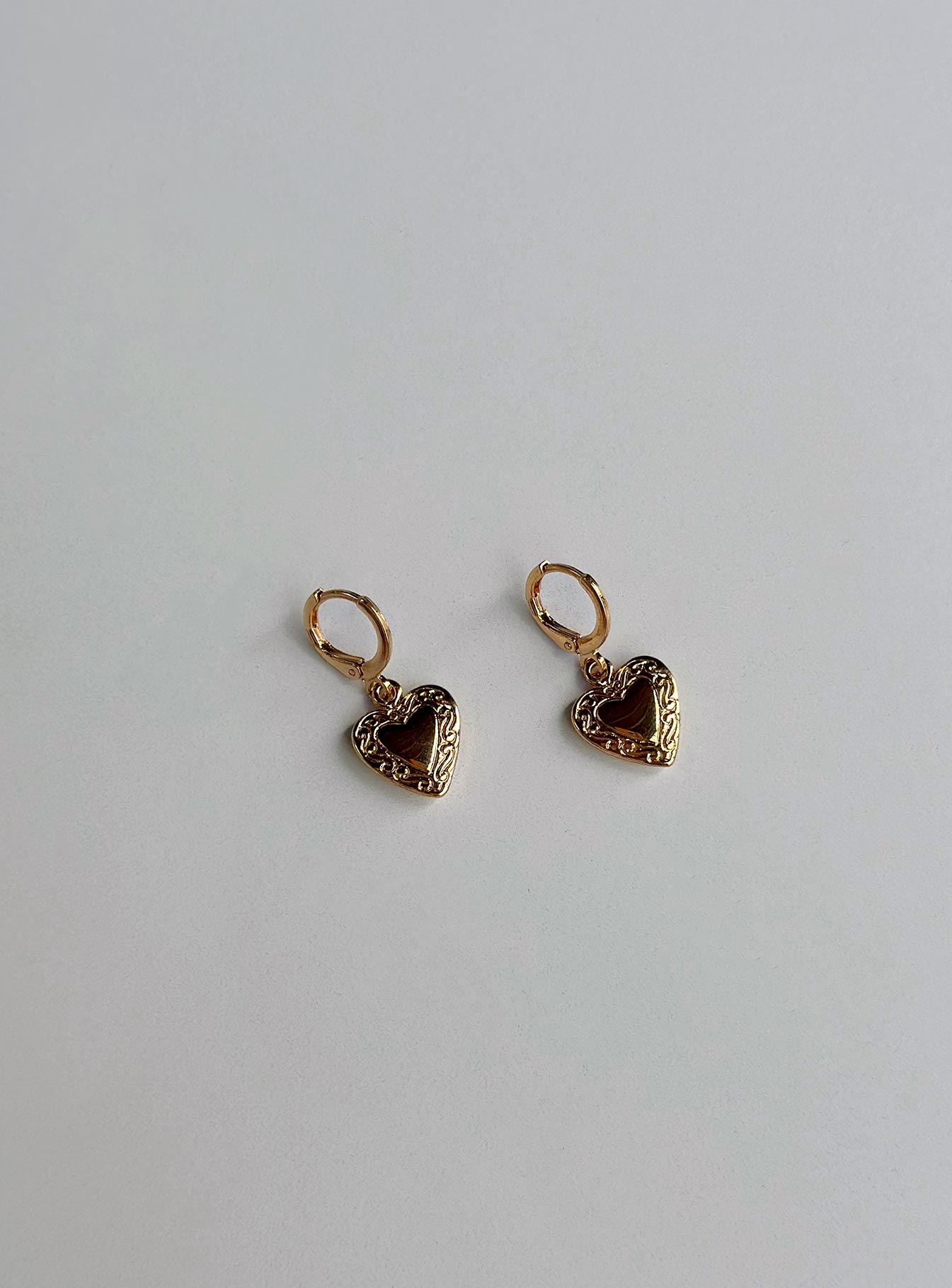 Lock It Up Gold Plated Earrings-Vipp Girl