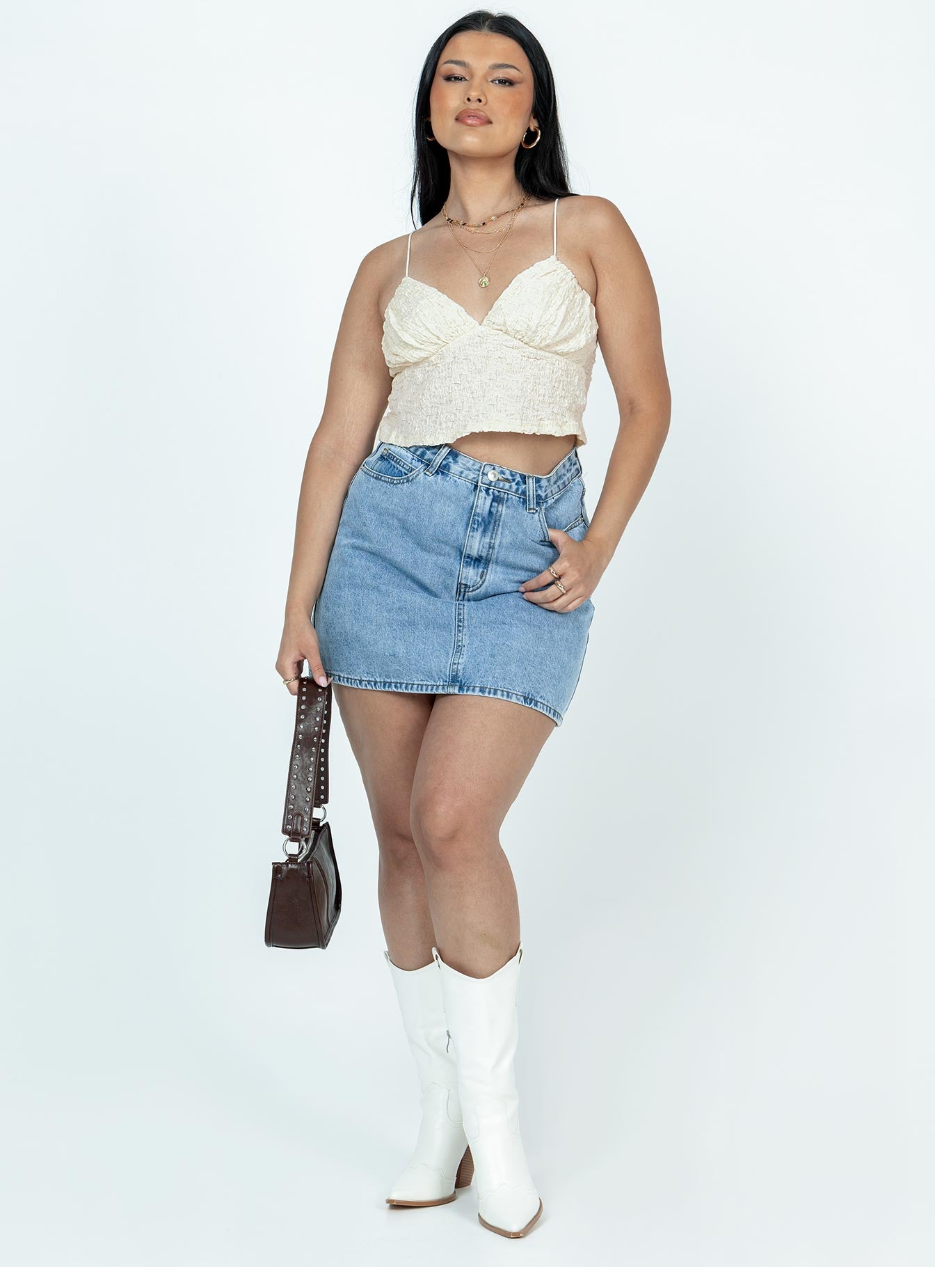 Marcell Top White-Vipp Girl