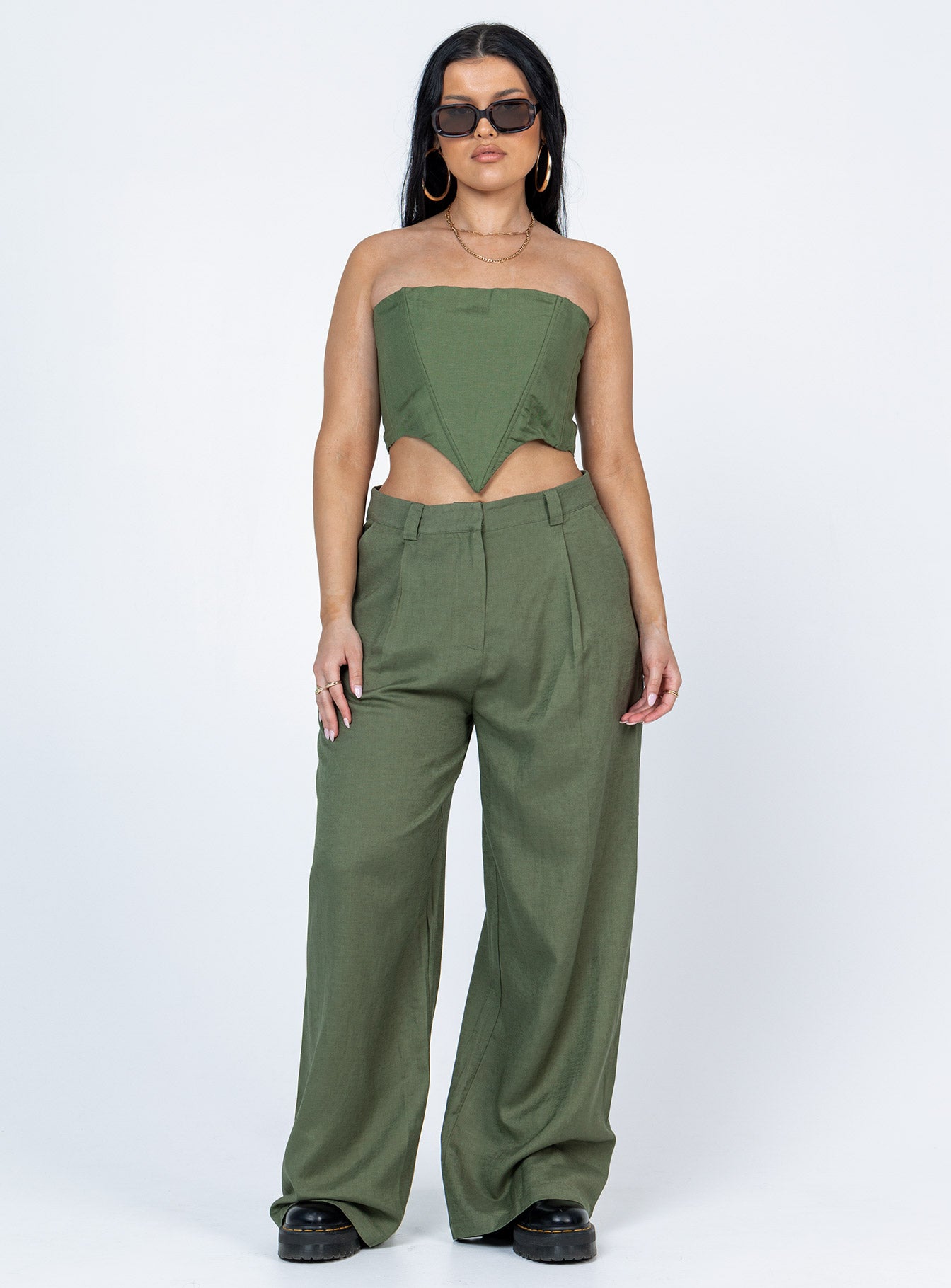 La Quinta Pant Khaki-Vipp Girl