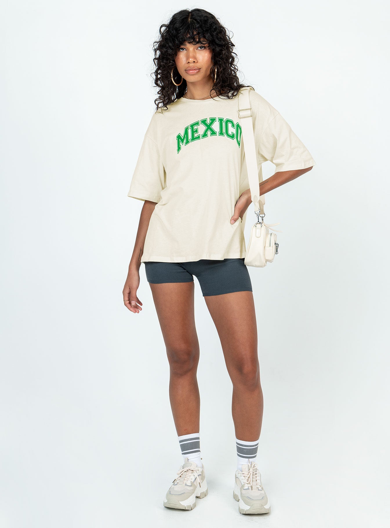 Mexico Graphic Tee Off White-Vipp Girl