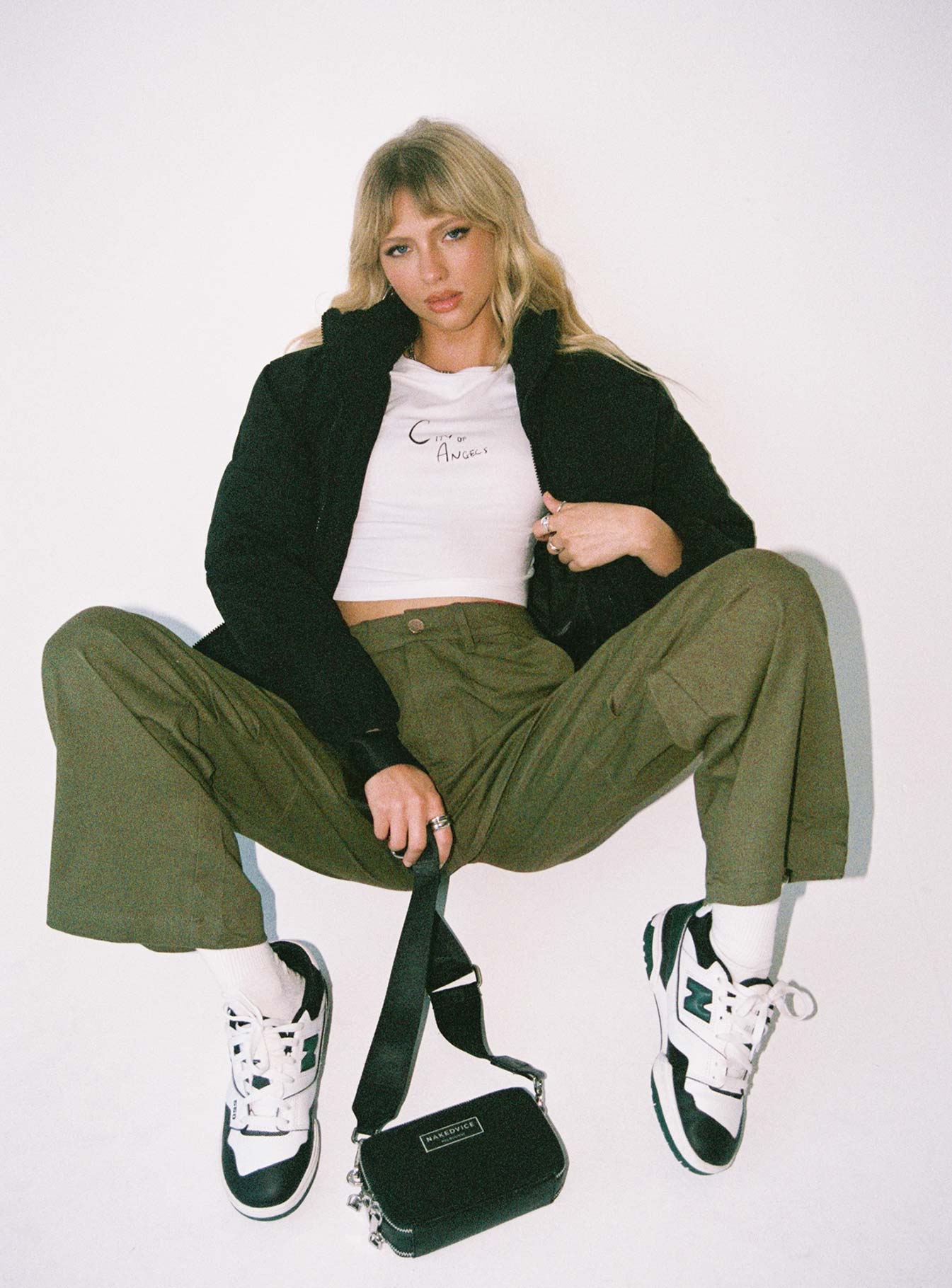 City Of Angels Tee White-Vipp Girl