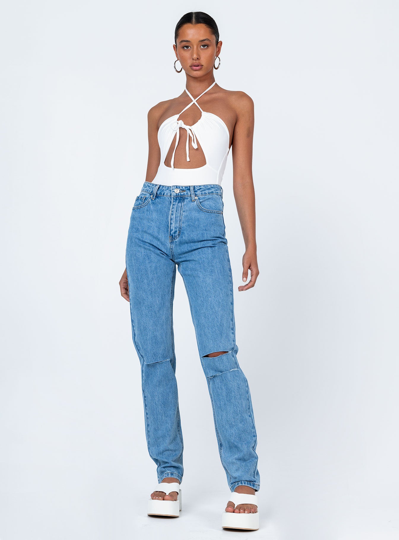 Demmi Skinny Denim Jeans-Vipp Girl