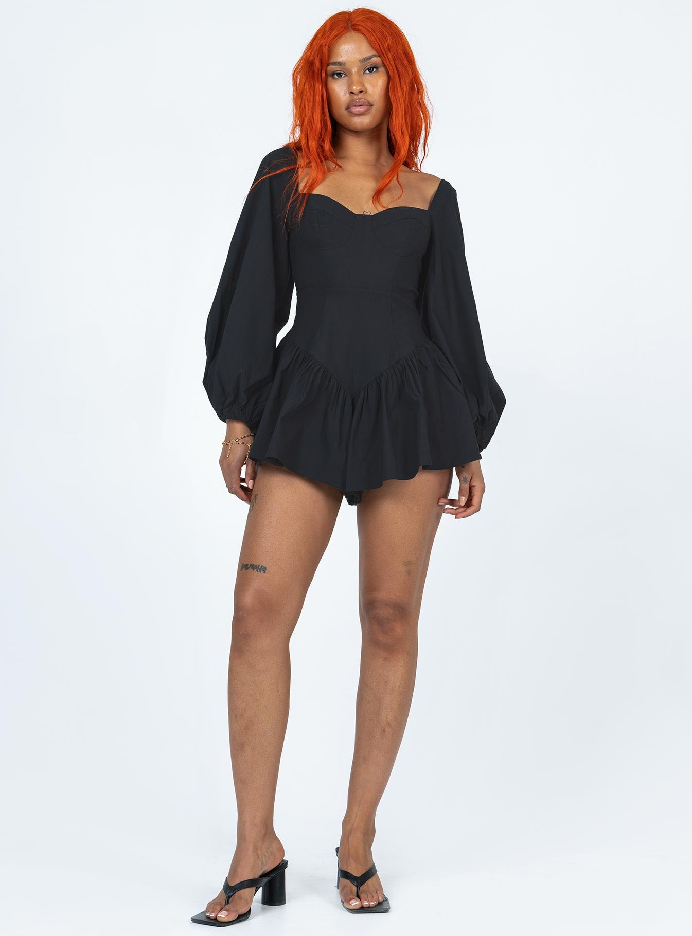 Chari Romper Black-Vipp Girl