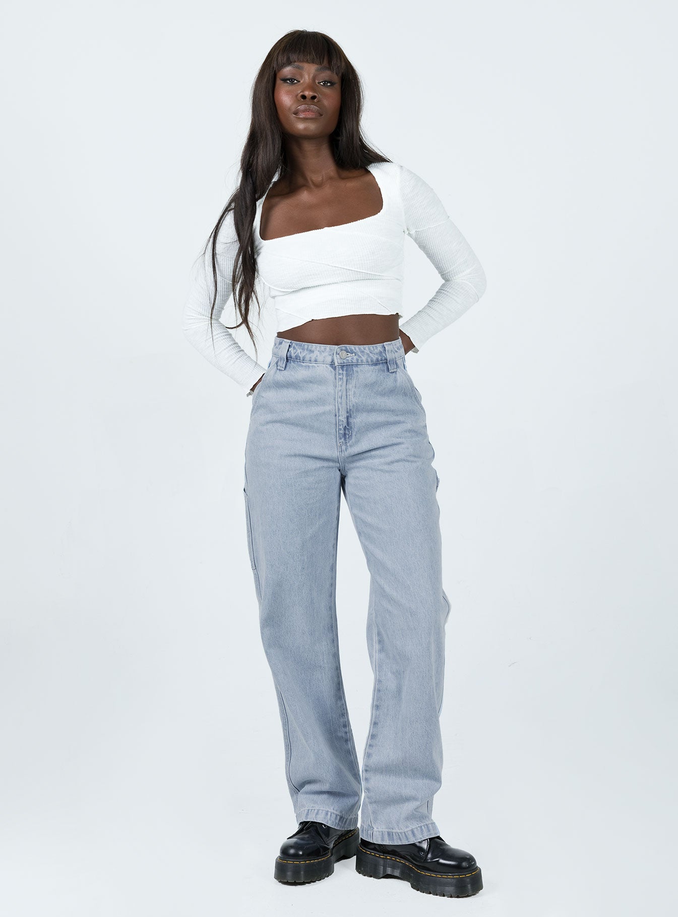 Rawson Long Sleeve Top White-Vipp Girl