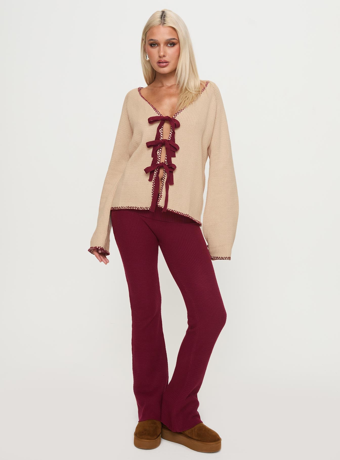 Kiss Goodbye Knit Cardigan Multi-Vipp Girl