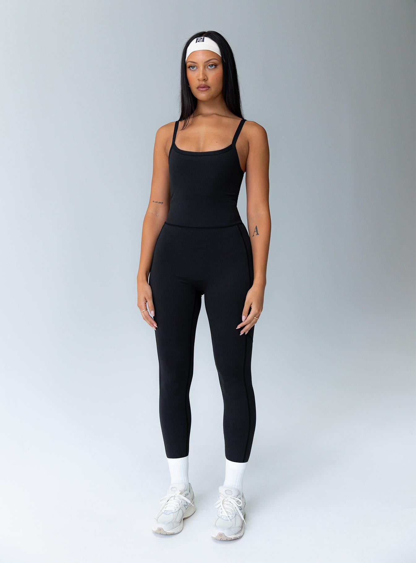 Go Getter Activewear Jumpsuit Black-Vipp Girl