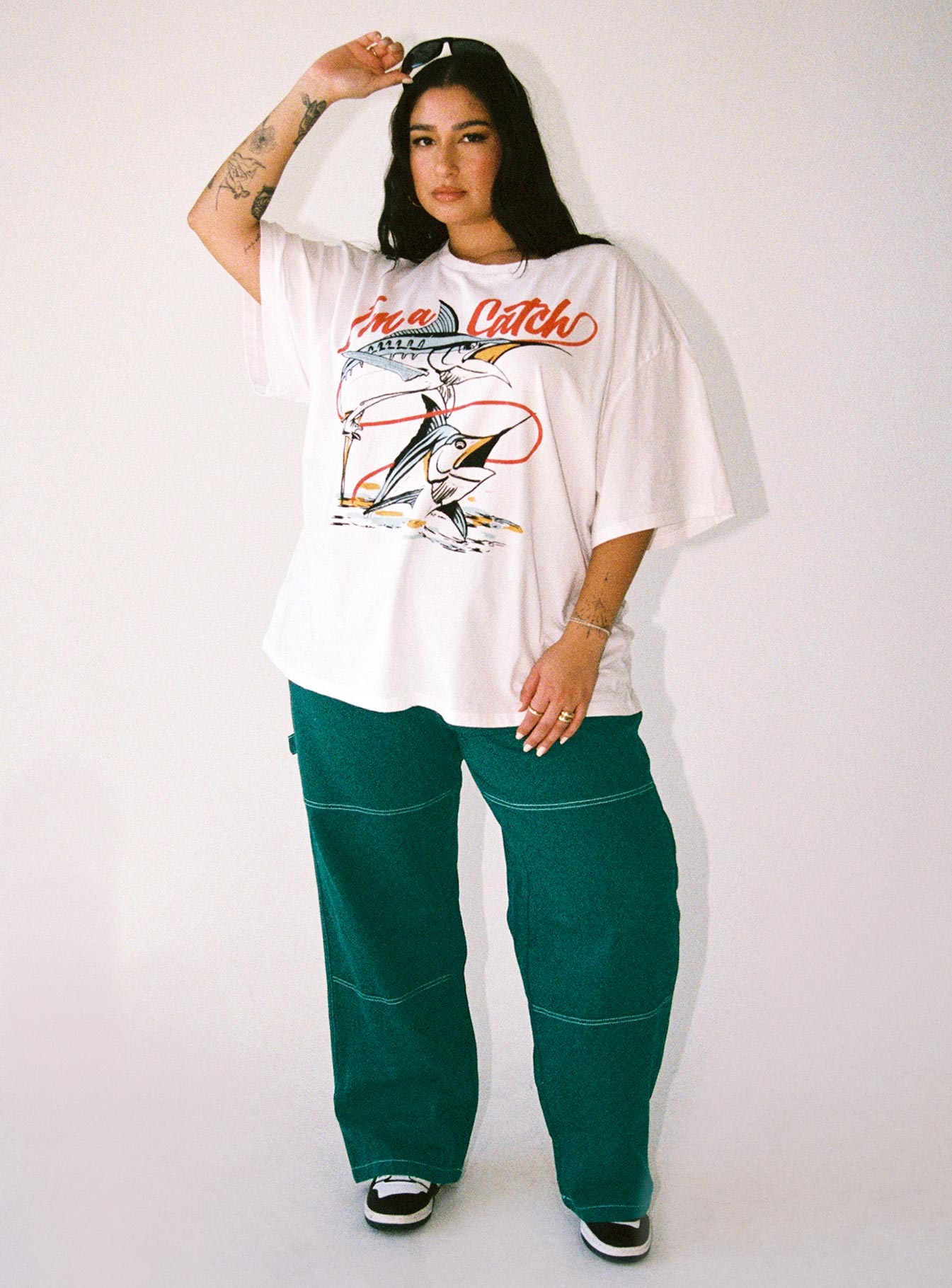 Copeland Jeans Green Curve-Vipp Girl