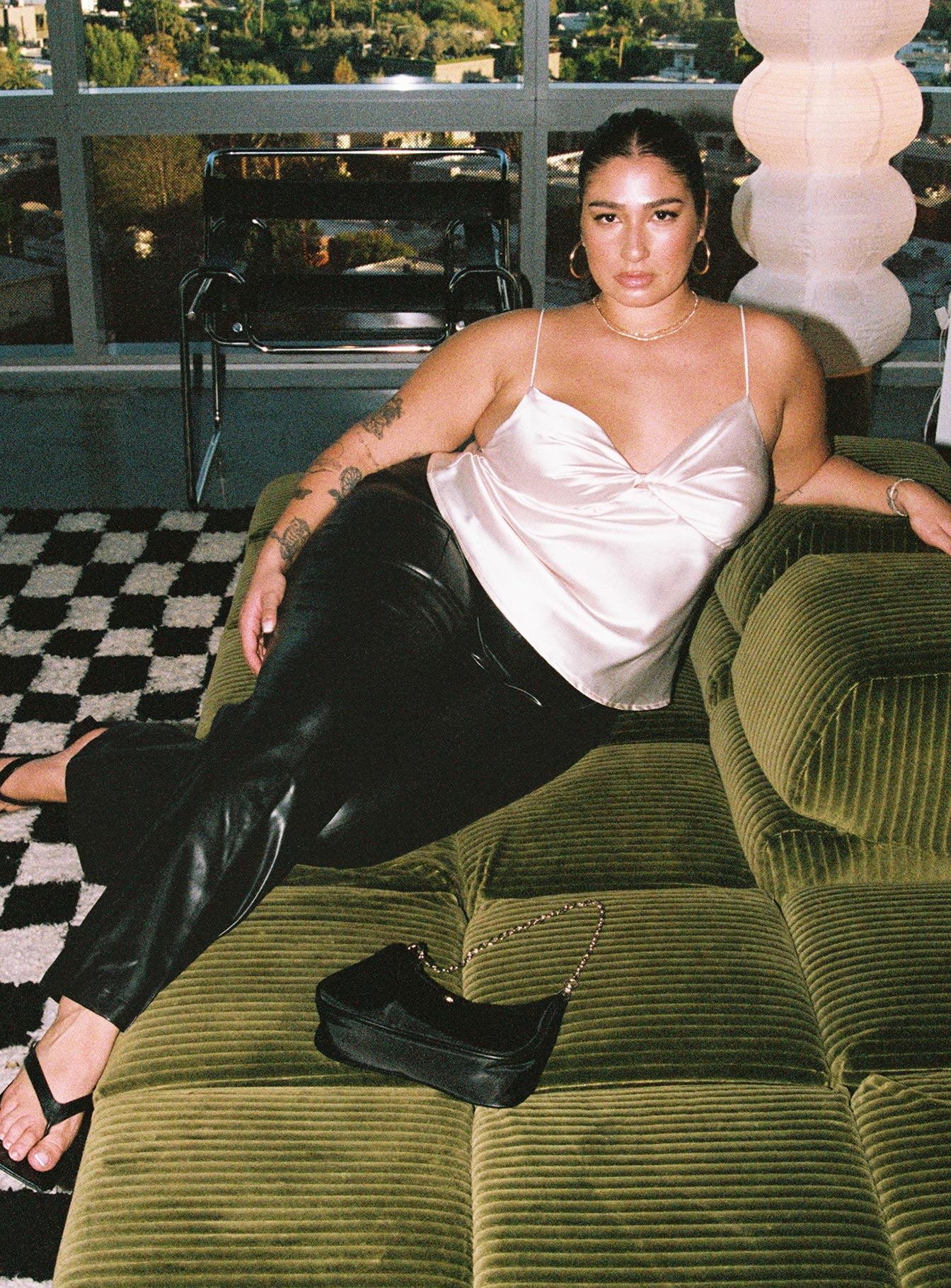 Keegan Top Champagne Curve-Vipp Girl