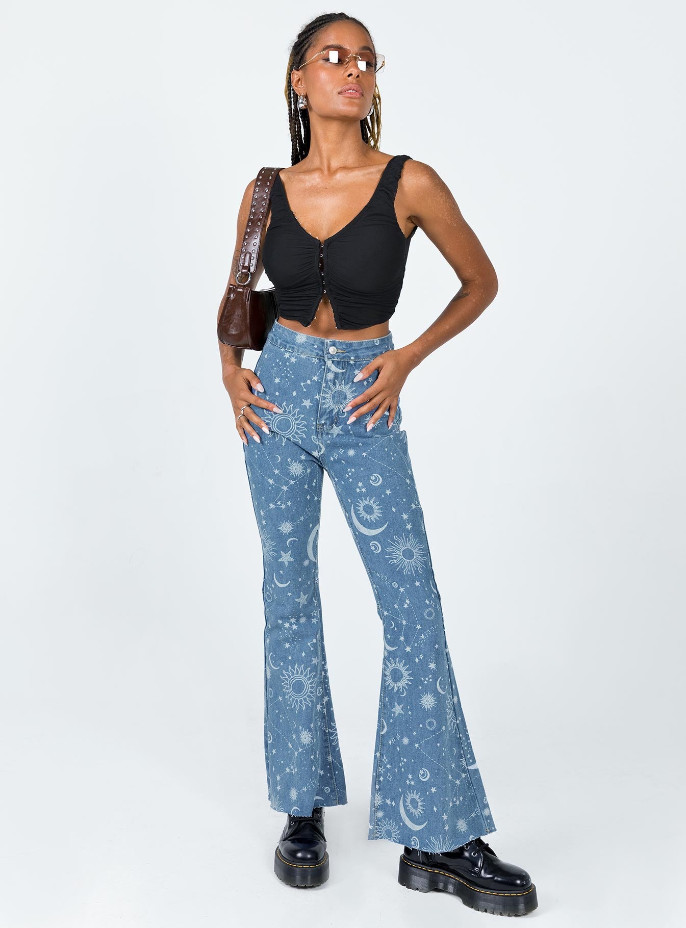 Kirra Flare Denim Jeans-Vipp Girl