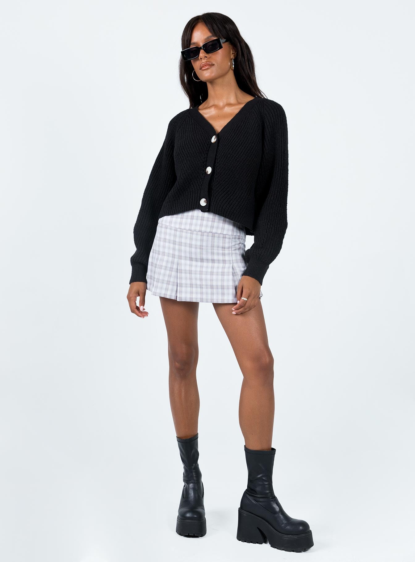 Romney Cardigan Black-Vipp Girl
