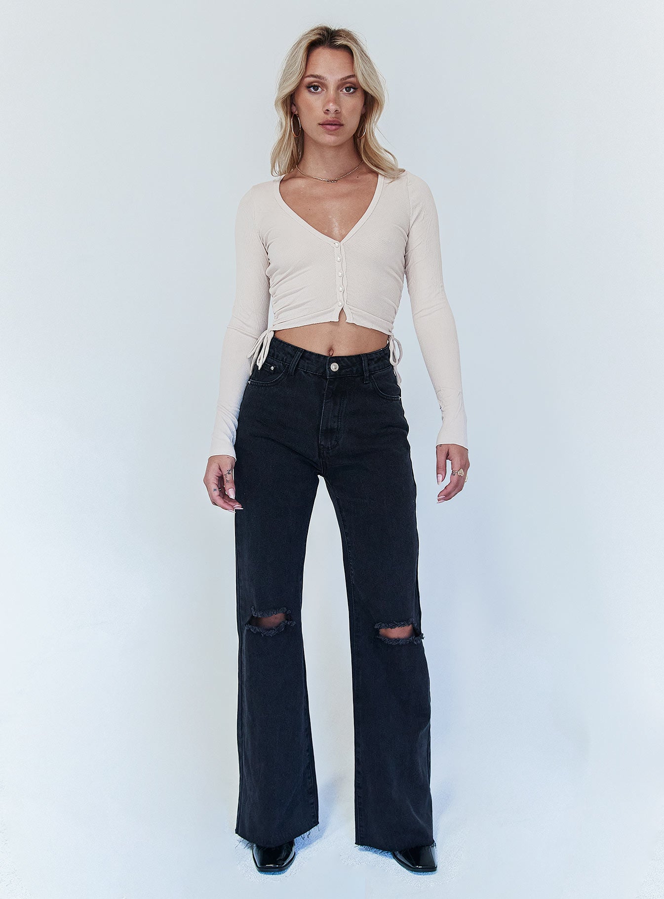 Bridgeton Top Beige-Vipp Girl