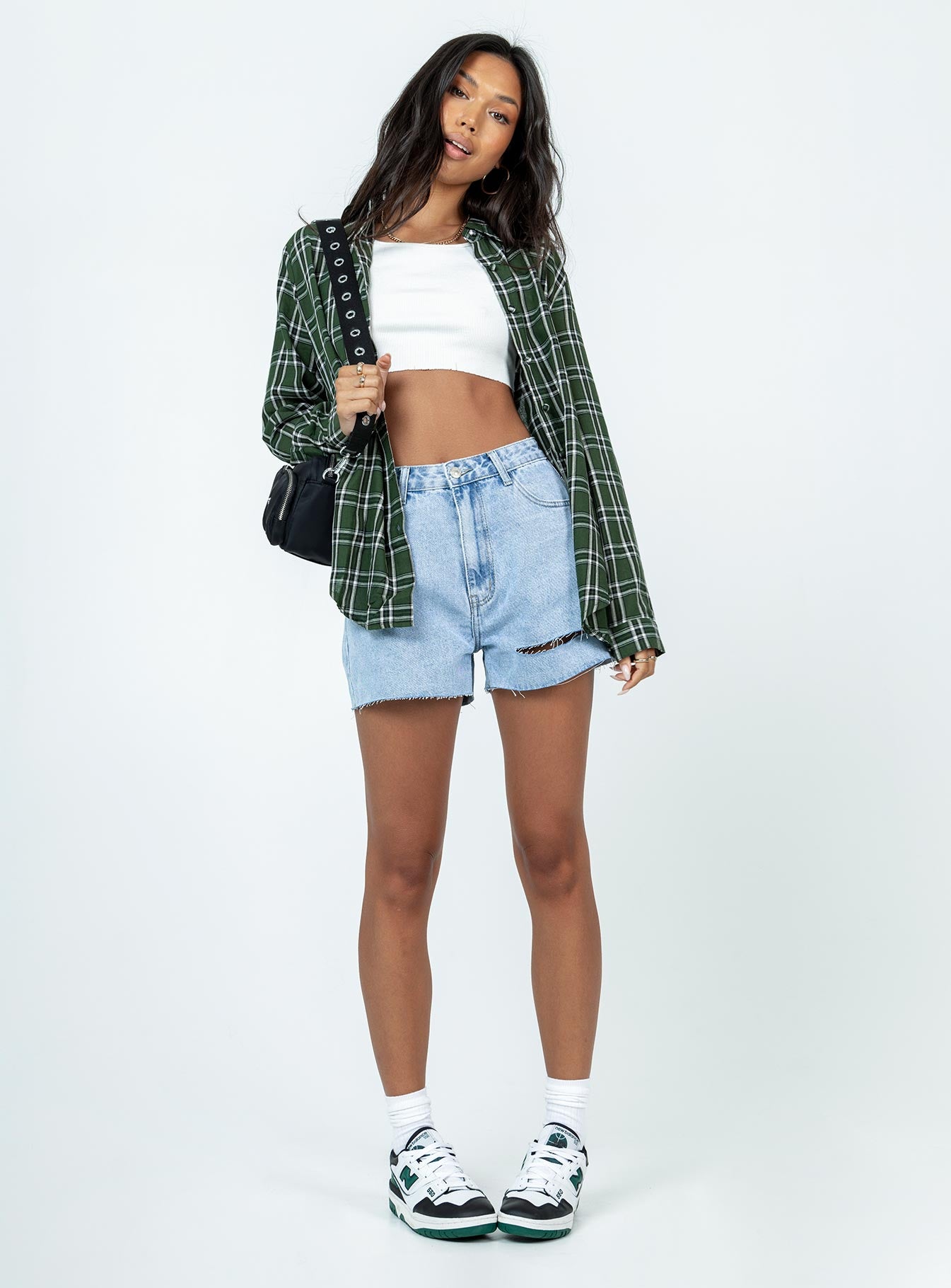 Camari Denim Shorts Light Wash-Vipp Girl