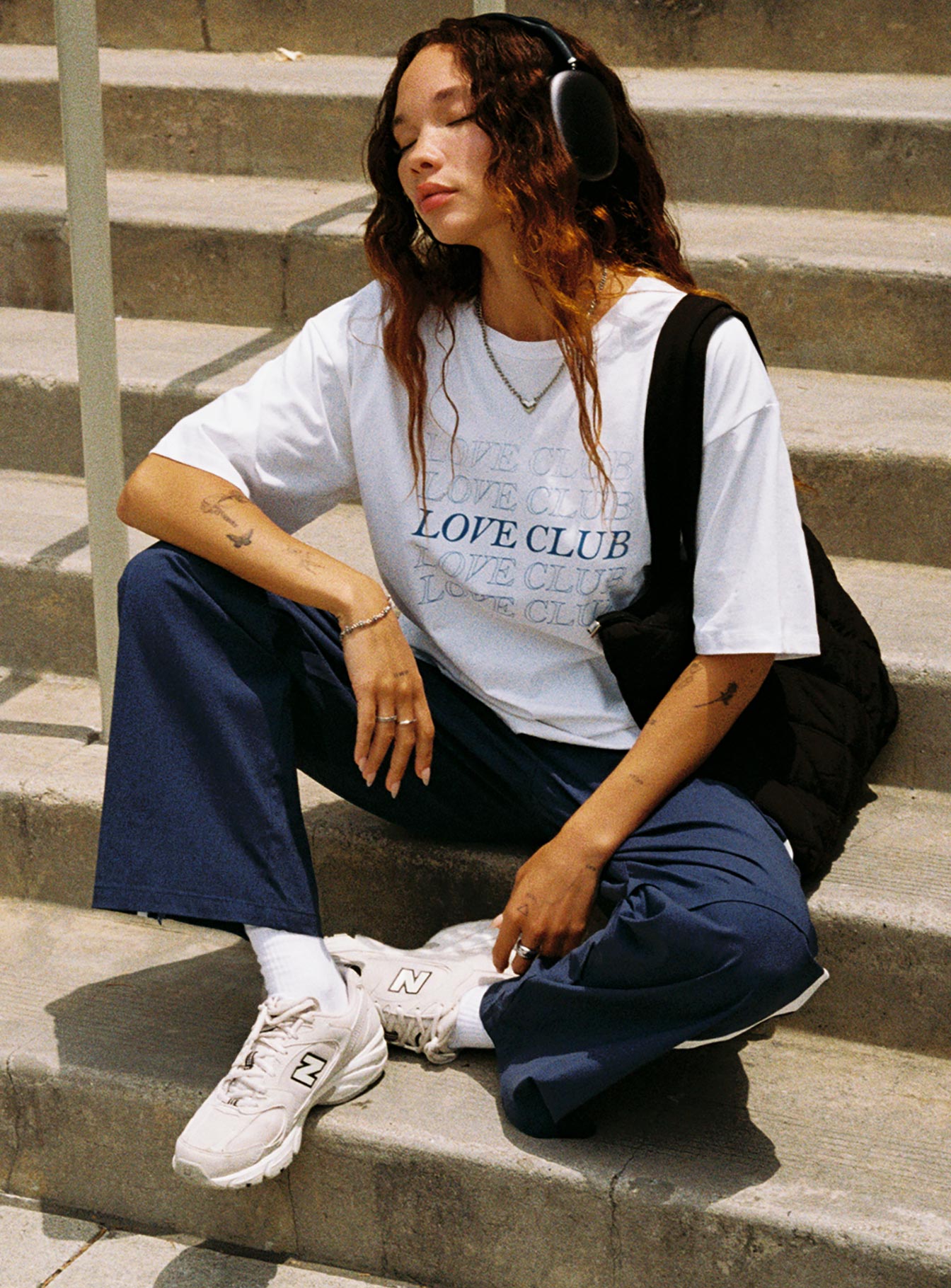 Loveable Tee White-Vipp Girl