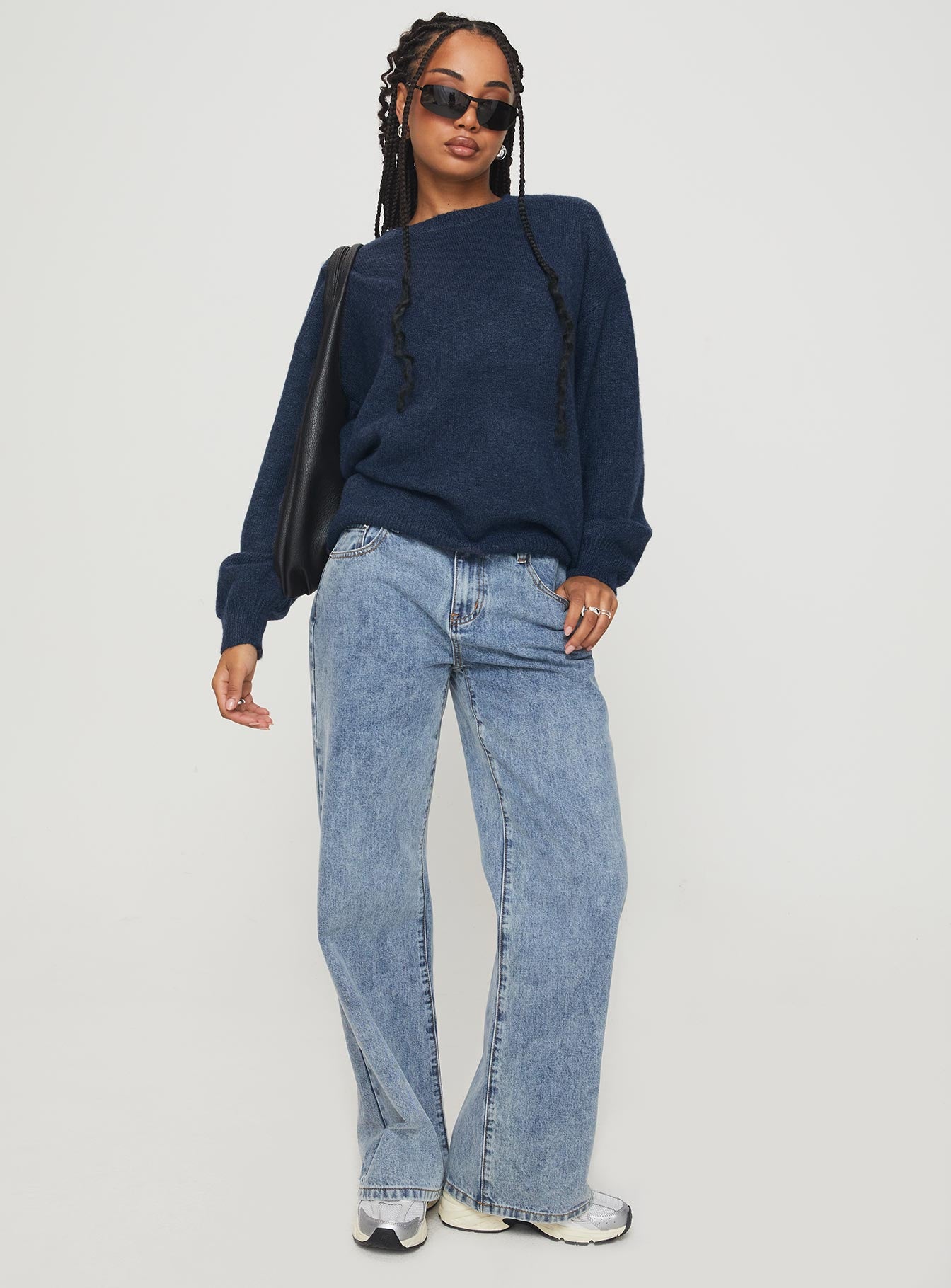 Ryanna Sweater Navy-Vipp Girl