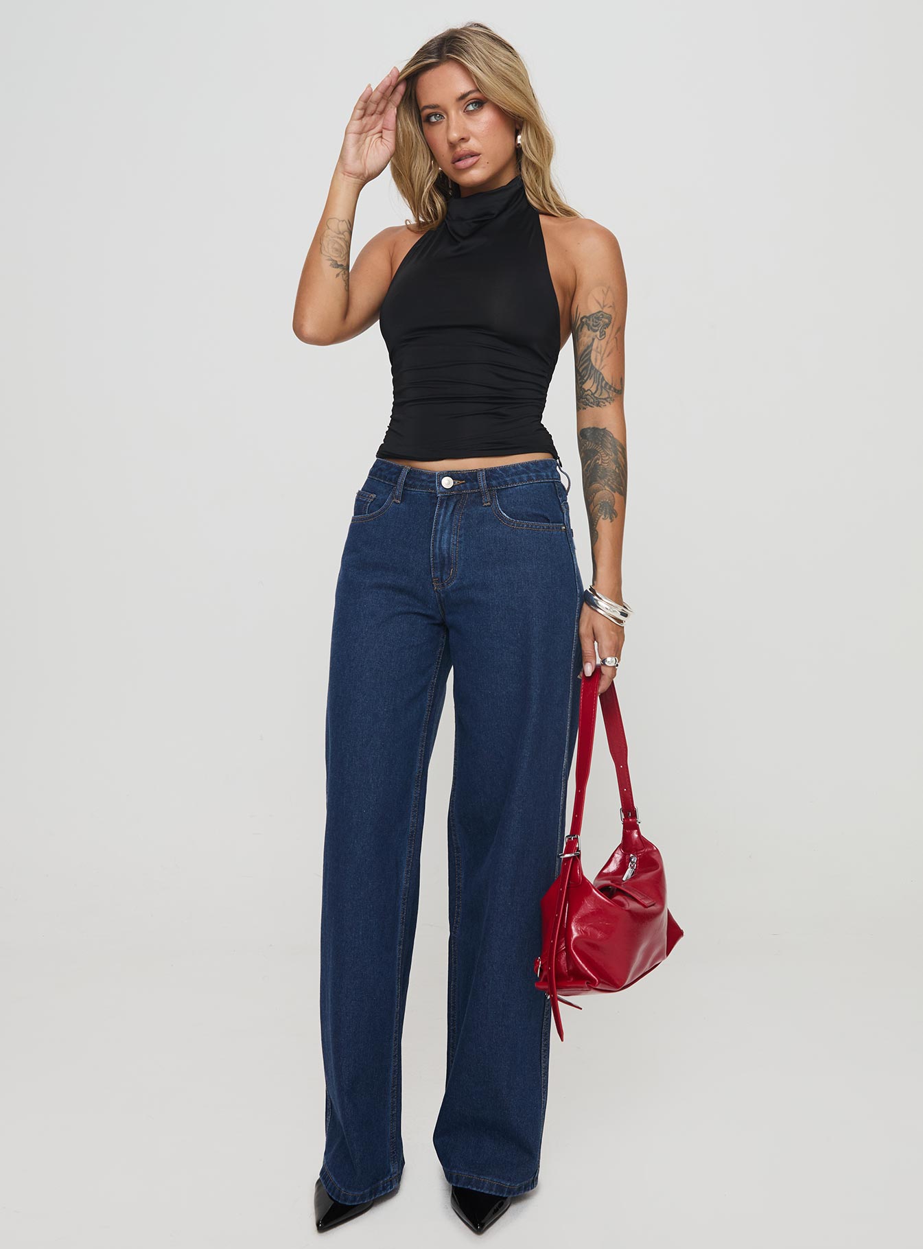 Giggle Top Black-Vipp Girl