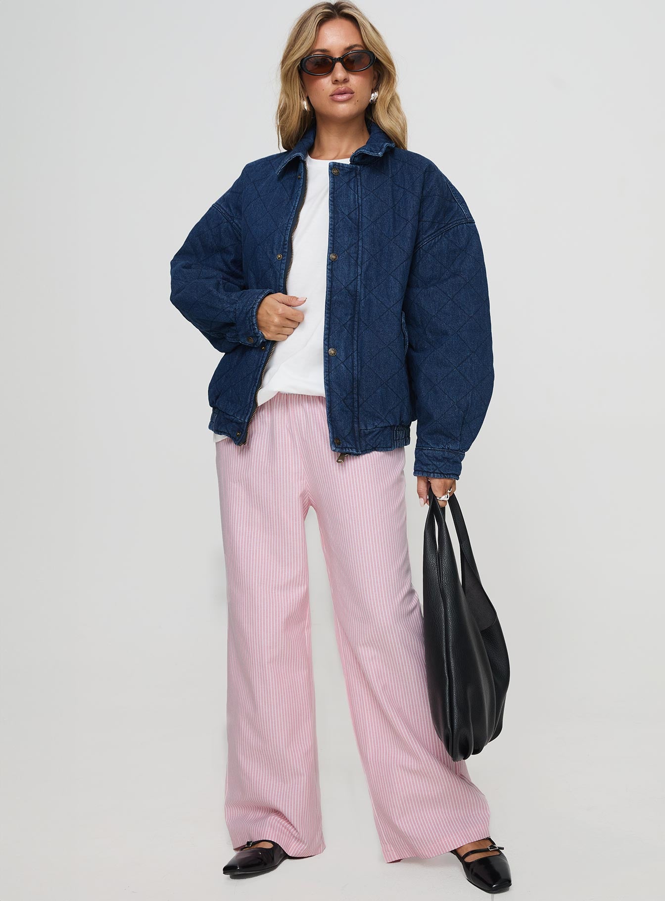 Kenny Bomber Jacket Dark Denim-Vipp Girl