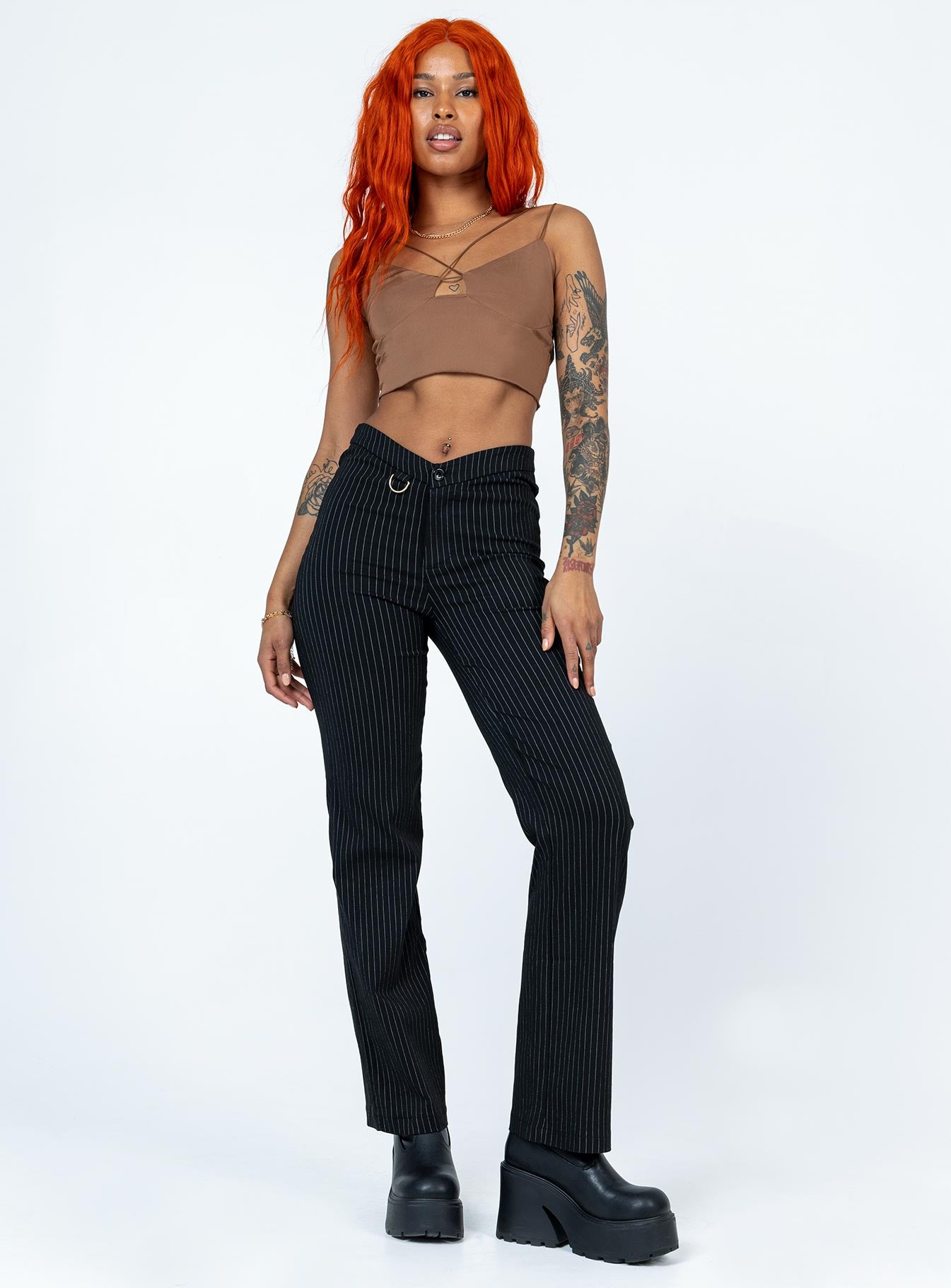 Rayne Top Brown-Vipp Girl