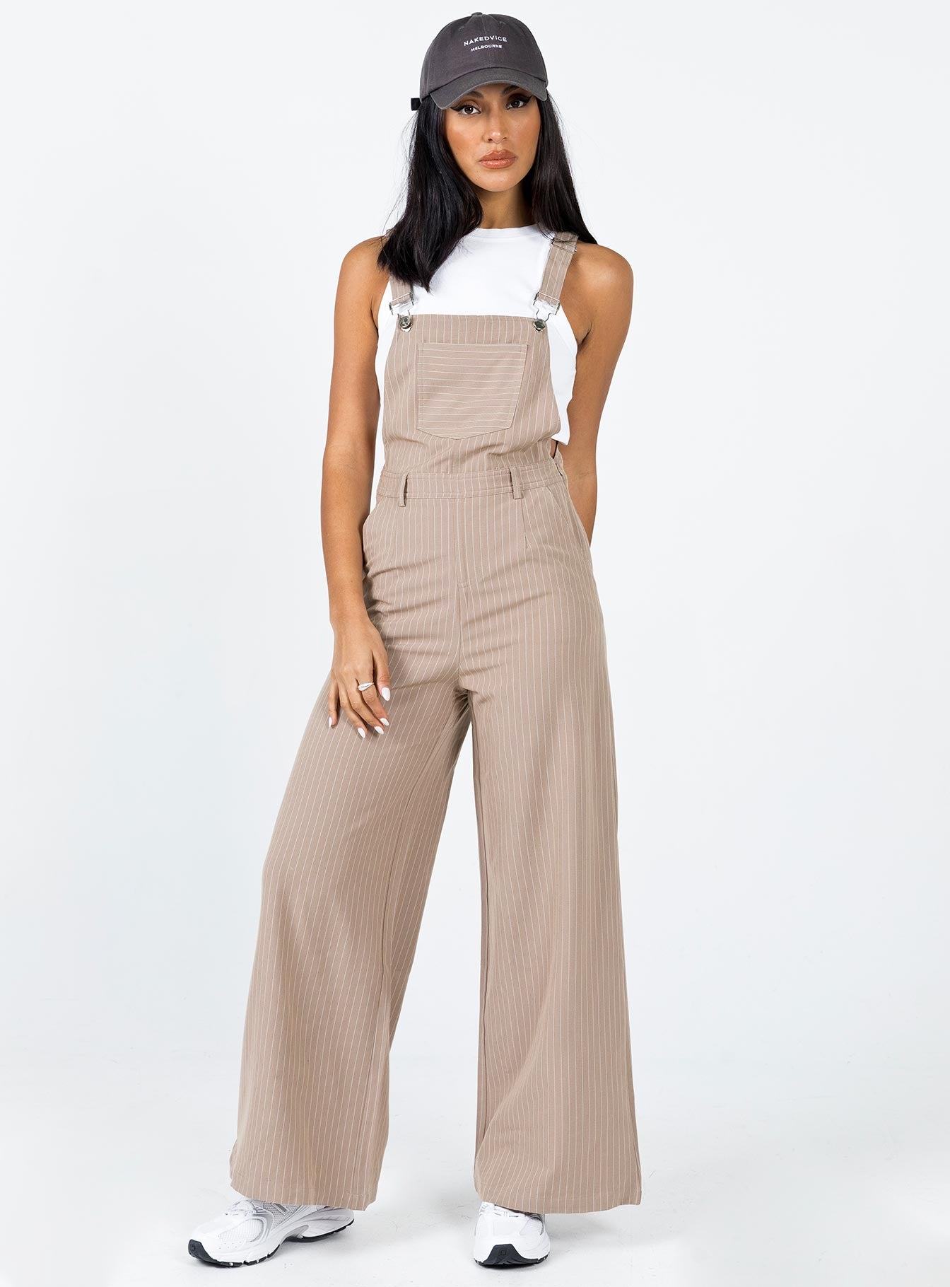 Hayden Overalls Beige-Vipp Girl