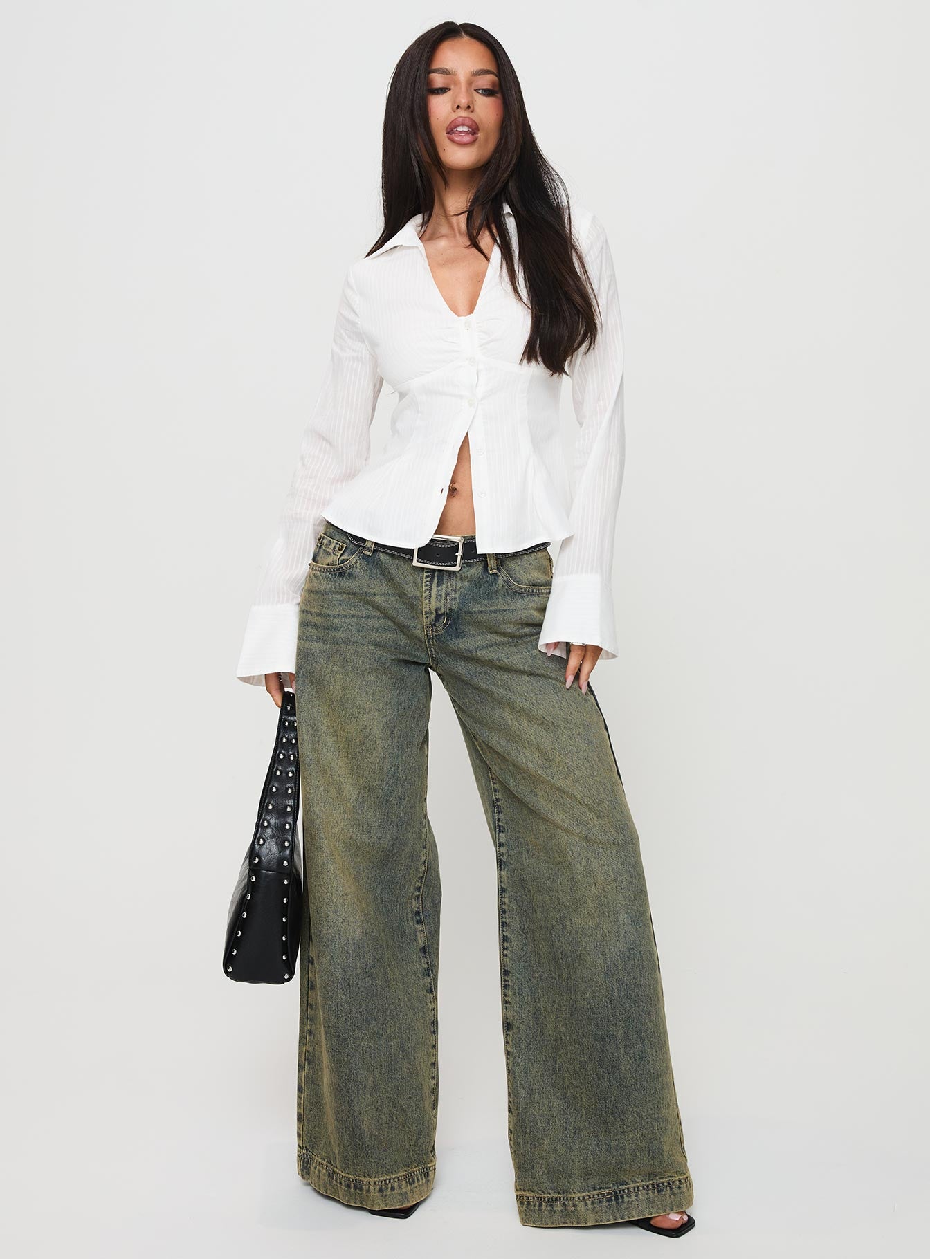 Elowenn Long Sleeve Top White-Vipp Girl