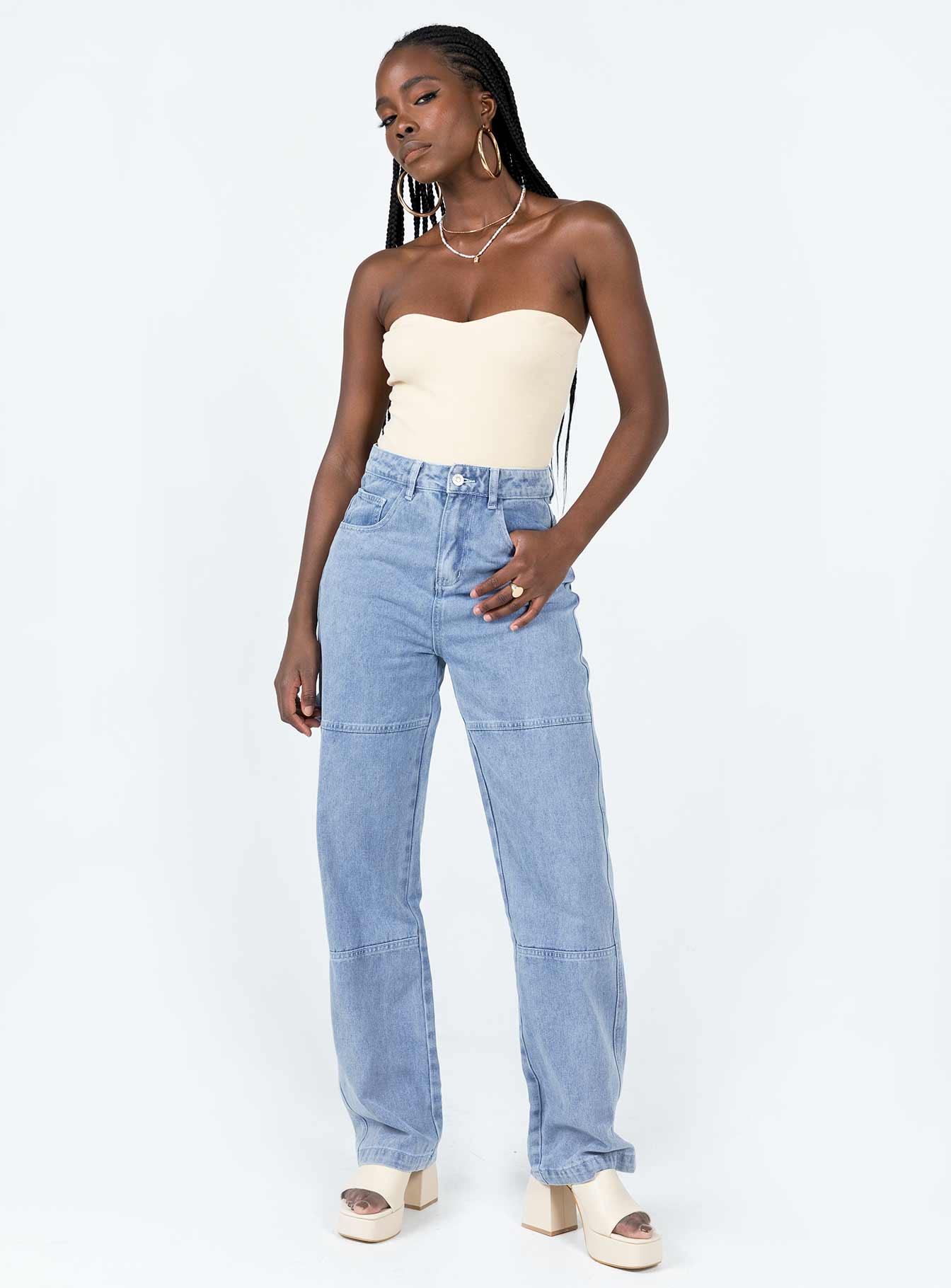 Copeland Jeans Light Wash Denim-Vipp Girl