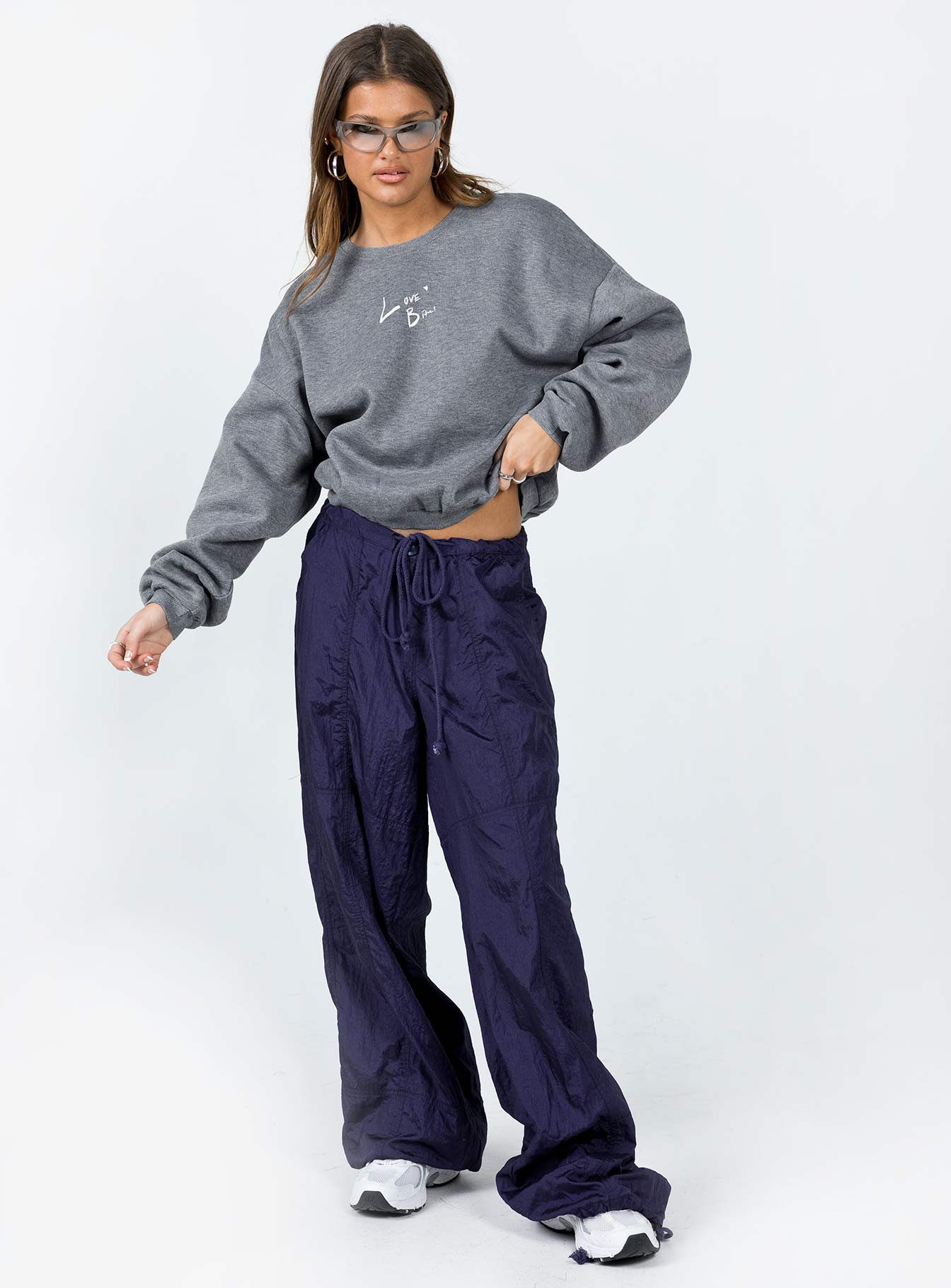 Love Bites Sweatshirt Grey-Vipp Girl